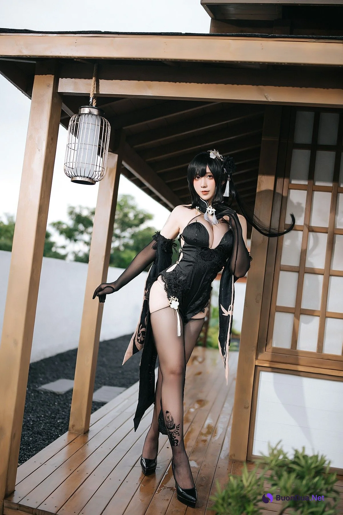 九曲Jean Cosplay 镇海旗袍 - Photo 13