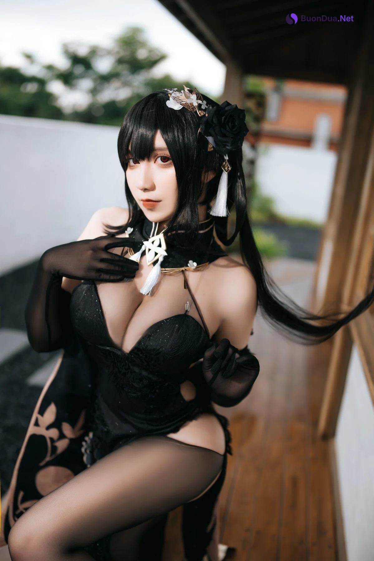 九曲Jean Cosplay 镇海旗袍 - Photo 2