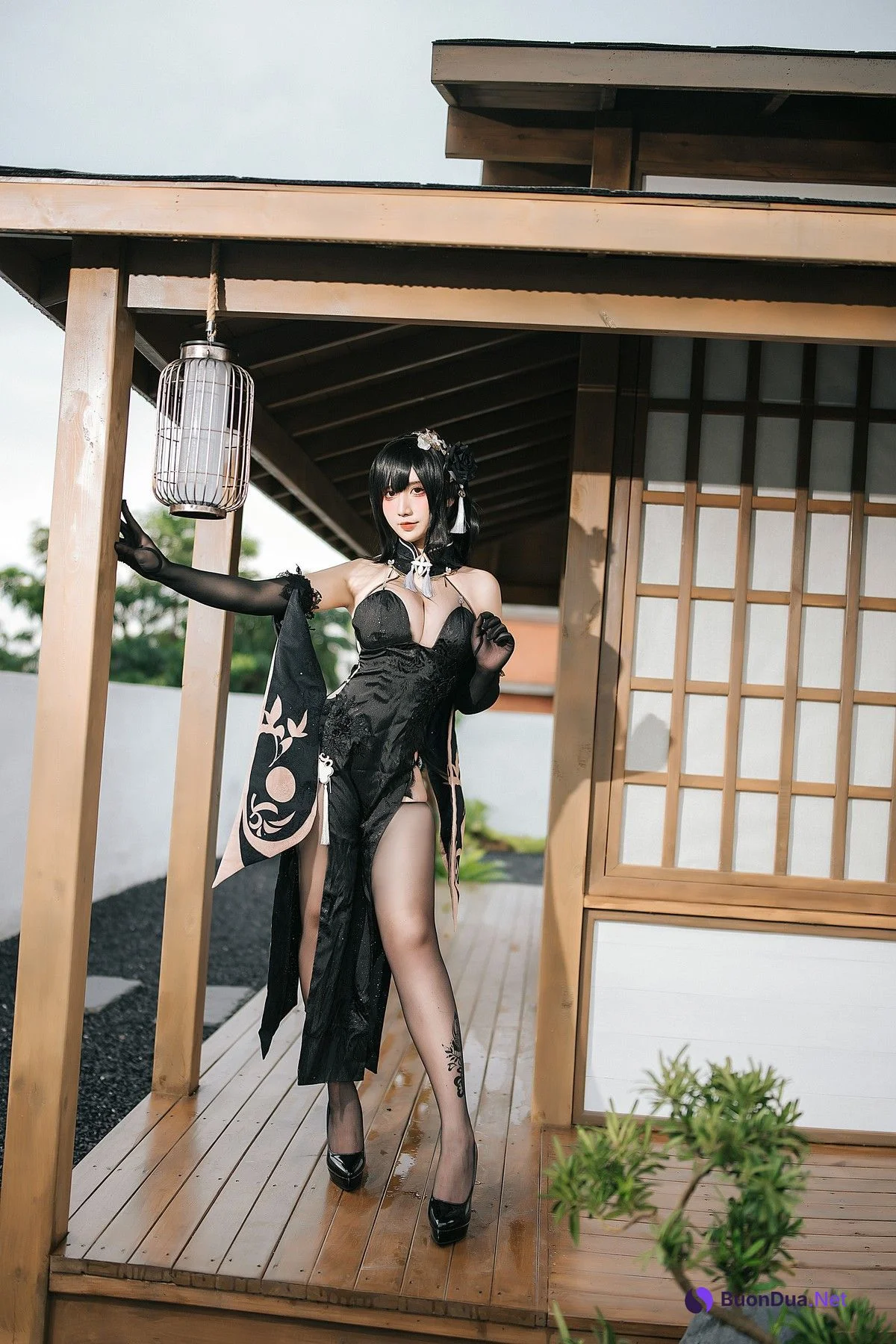 九曲Jean Cosplay 镇海旗袍 - Photo 20