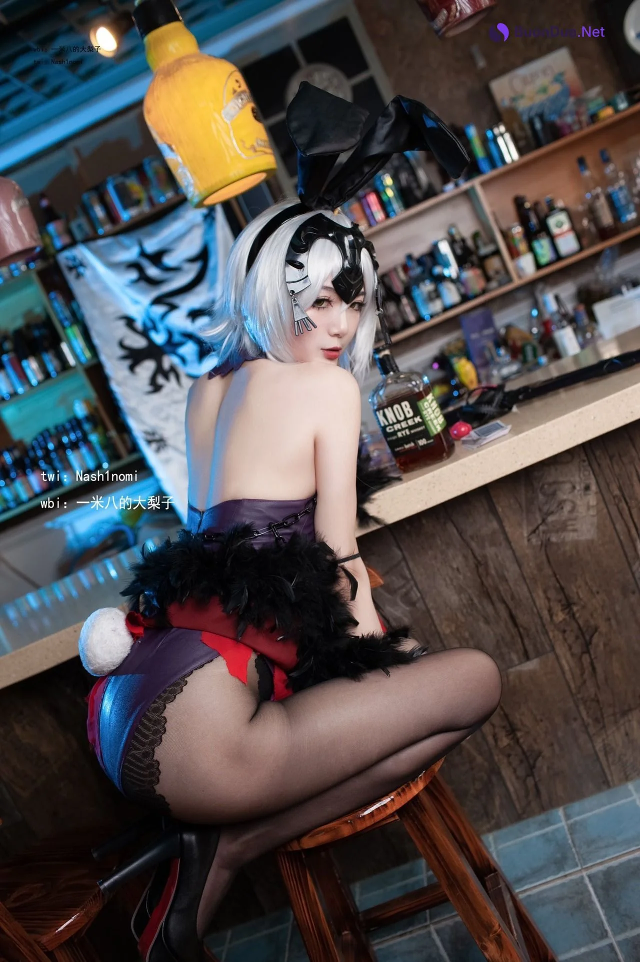 [一米八的大梨子] 黑贞德·兔女郎 Jeanne Alter - Photo 10
