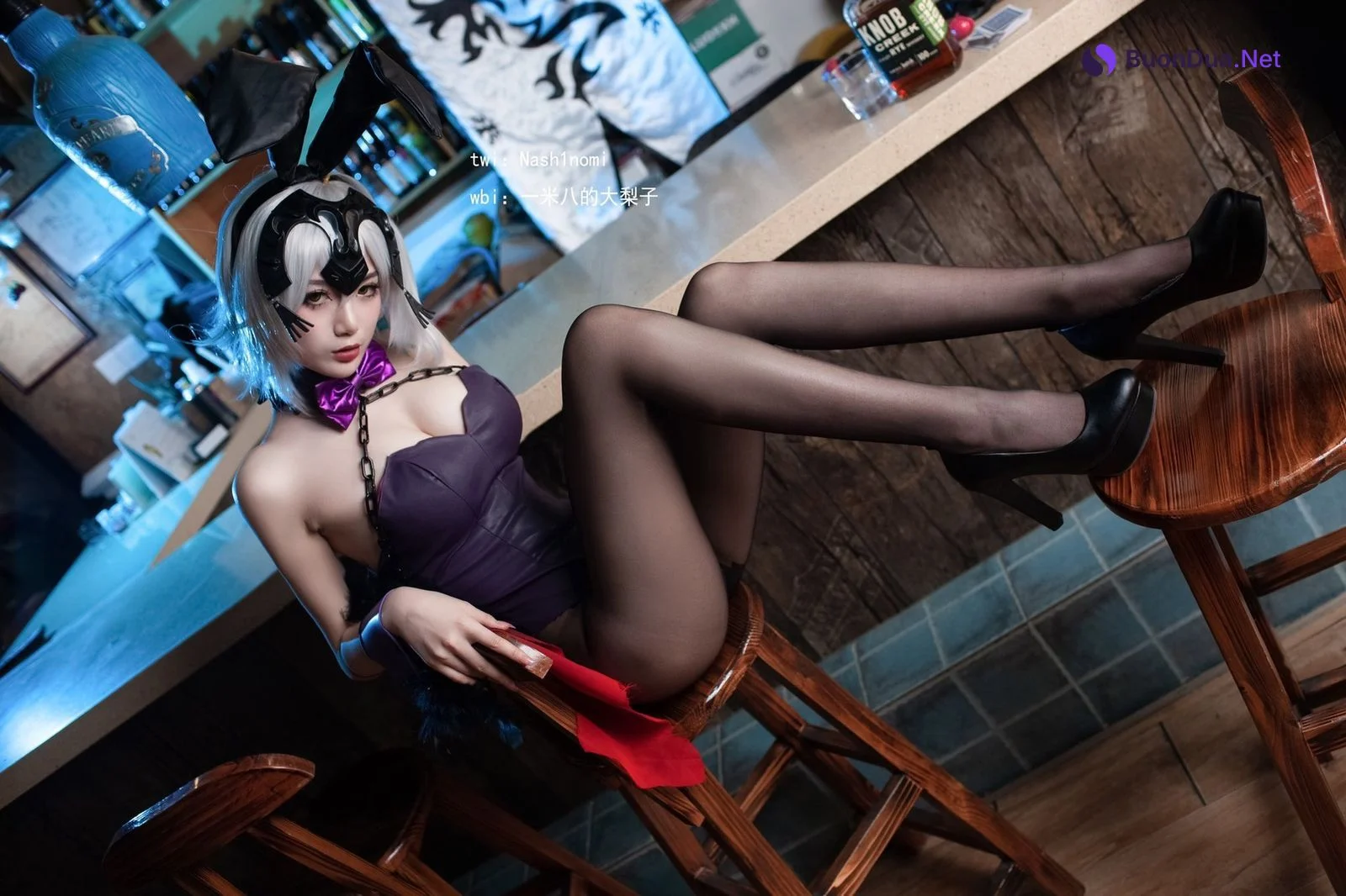 [一米八的大梨子] 黑贞德·兔女郎 Jeanne Alter - Photo 11