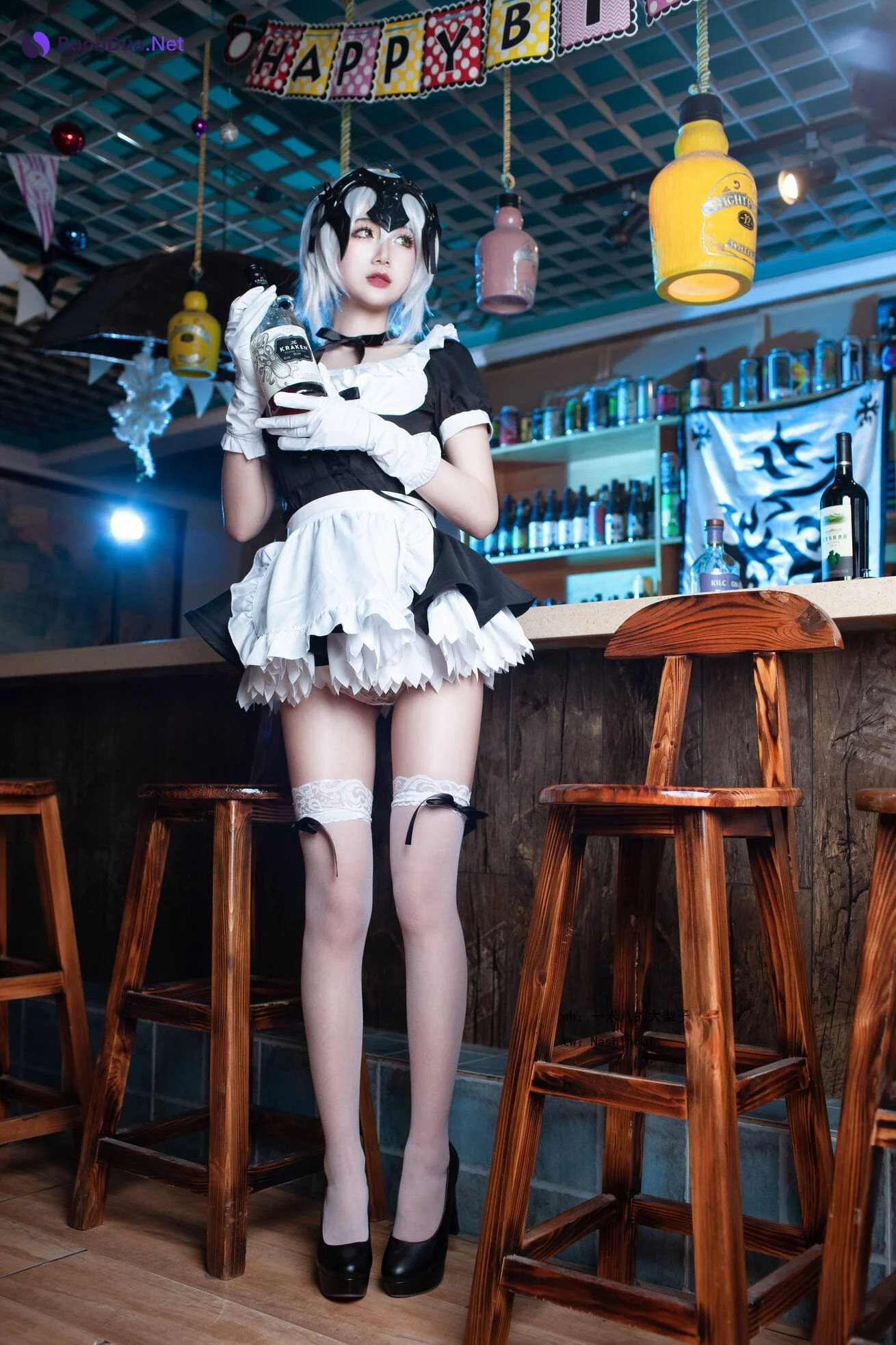 [一米八的大梨子] Jeanne d’Arc Alter Maid 黑贞GK手办女仆 - รูปภาพ 11