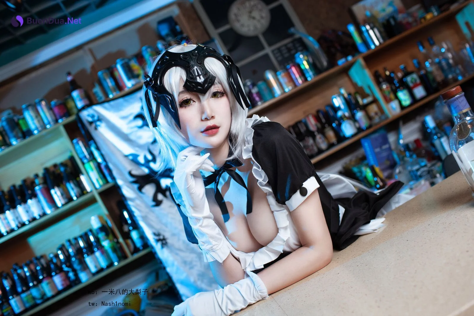 [一米八的大梨子] Jeanne d’Arc Alter Maid 黑贞GK手办女仆 - รูปภาพ 14