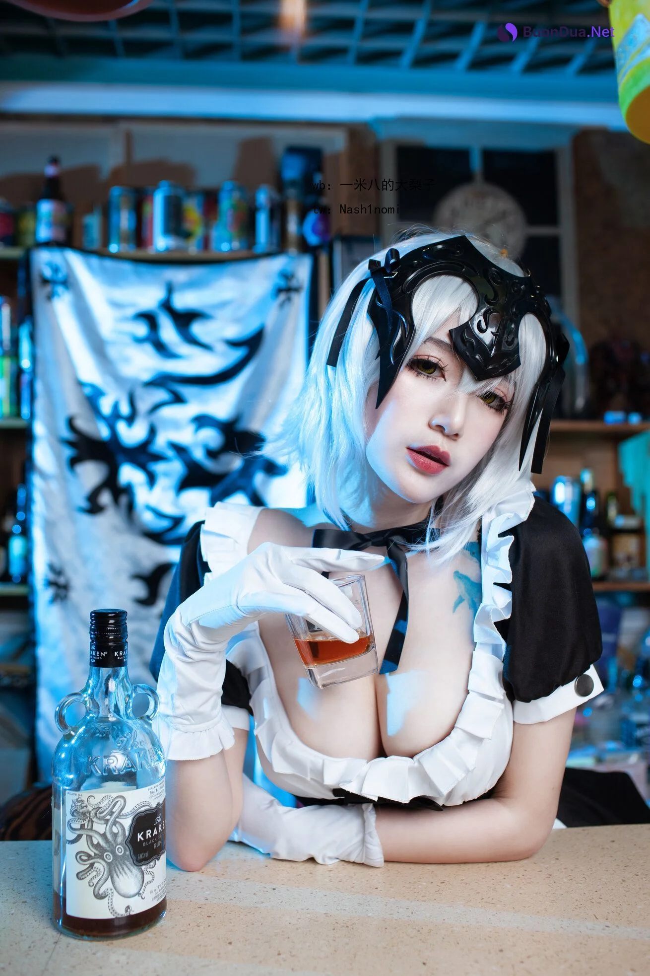 [一米八的大梨子] Jeanne d’Arc Alter Maid 黑贞GK手办女仆 - รูปภาพ 15