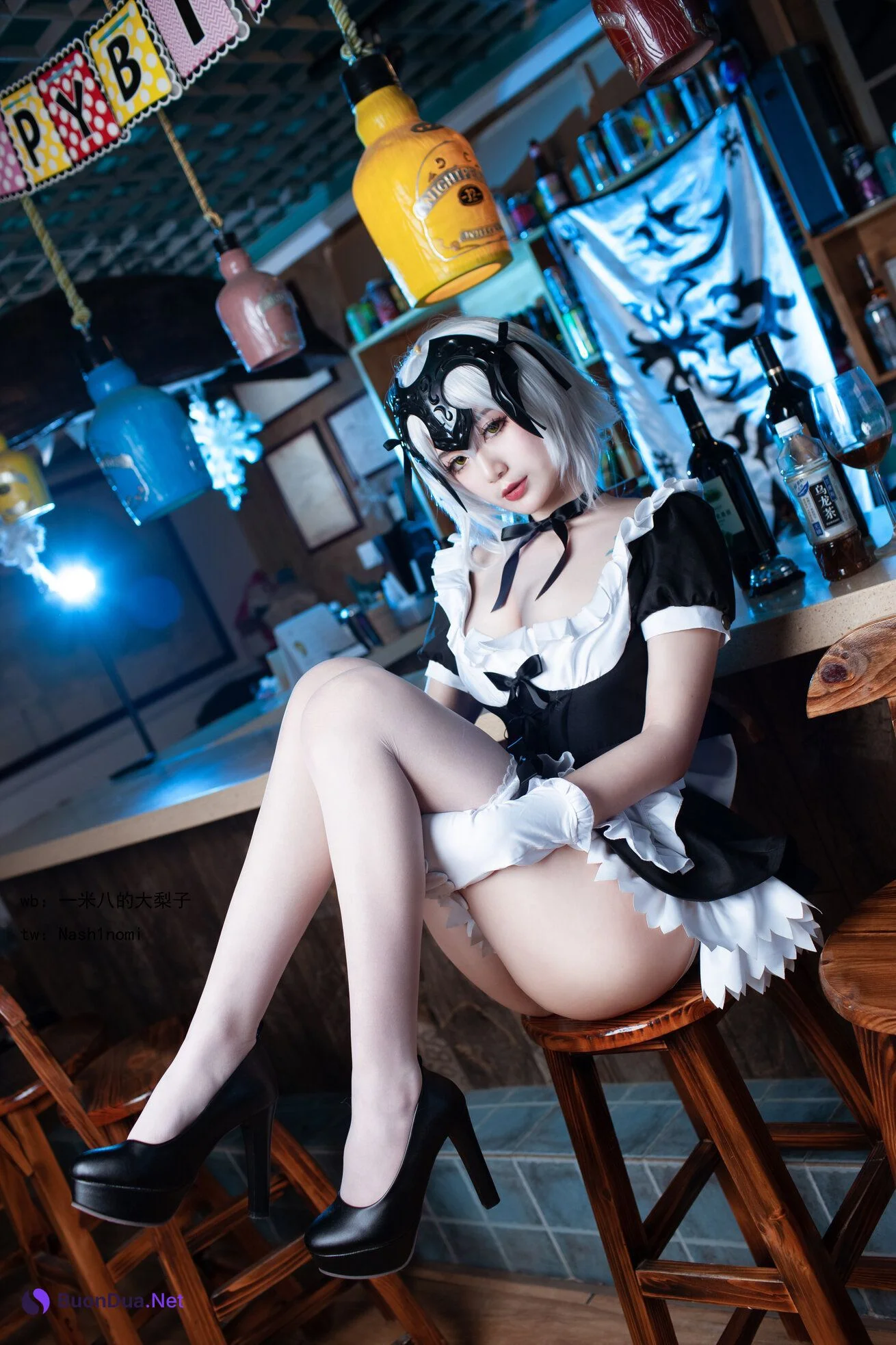 [一米八的大梨子] Jeanne d’Arc Alter Maid 黑贞GK手办女仆 - รูปภาพ 18