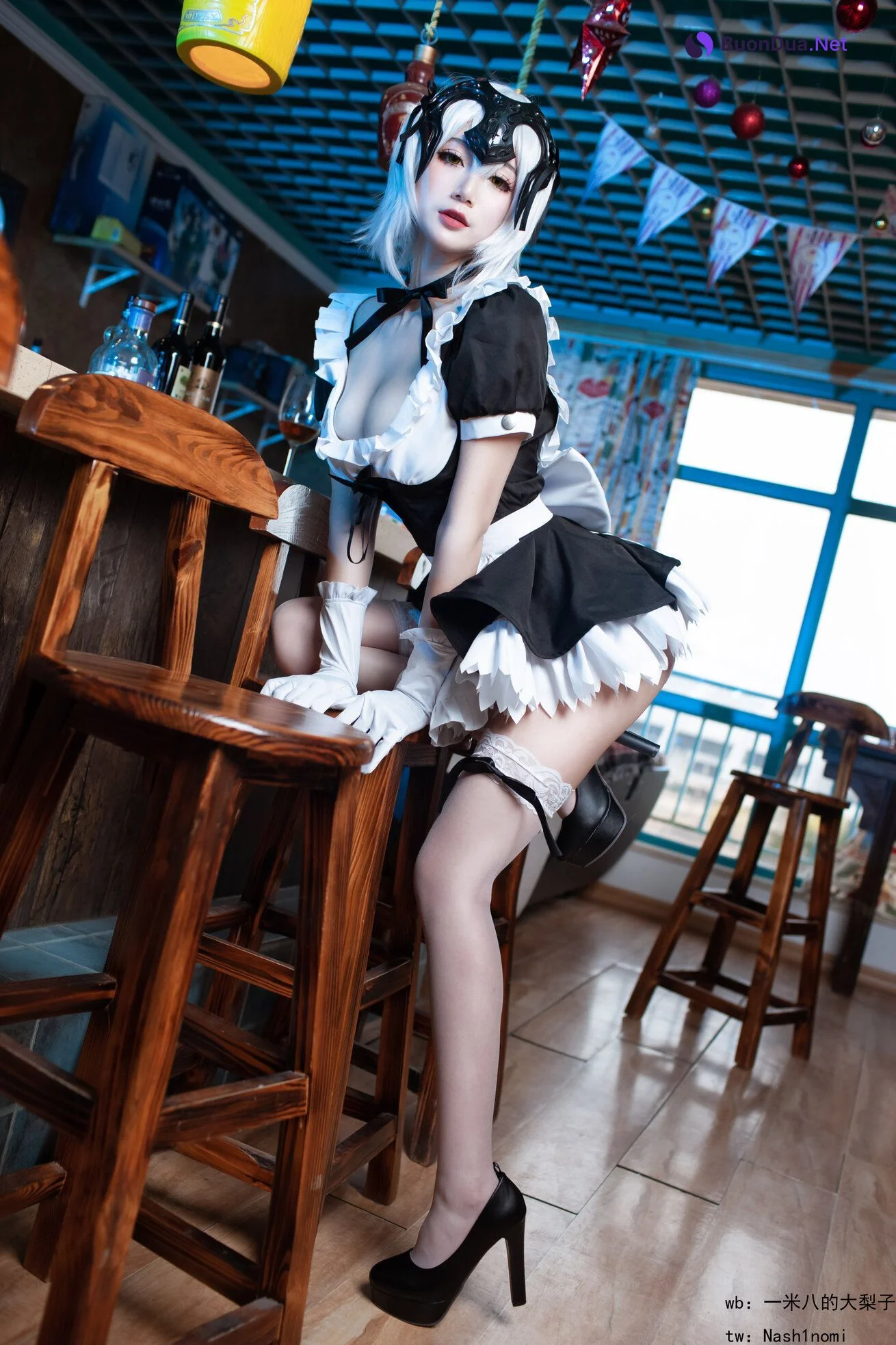 [一米八的大梨子] Jeanne d’Arc Alter Maid 黑贞GK手办女仆 - รูปภาพ 2