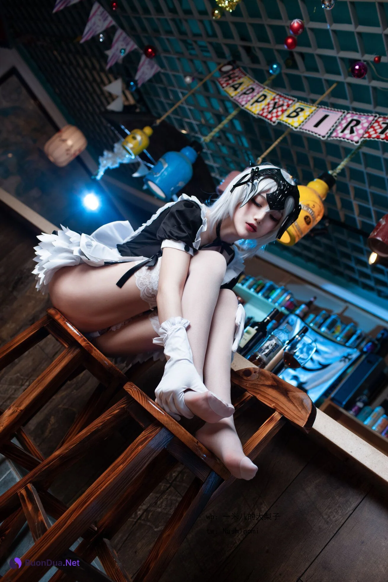 [一米八的大梨子] Jeanne d’Arc Alter Maid 黑贞GK手办女仆 - รูปภาพ 20
