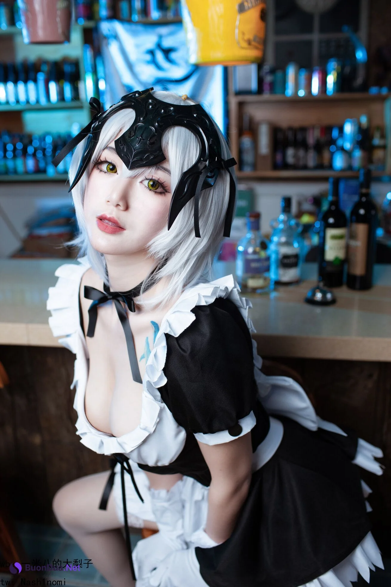 [一米八的大梨子] Jeanne d’Arc Alter Maid 黑贞GK手办女仆 - รูปภาพ 6
