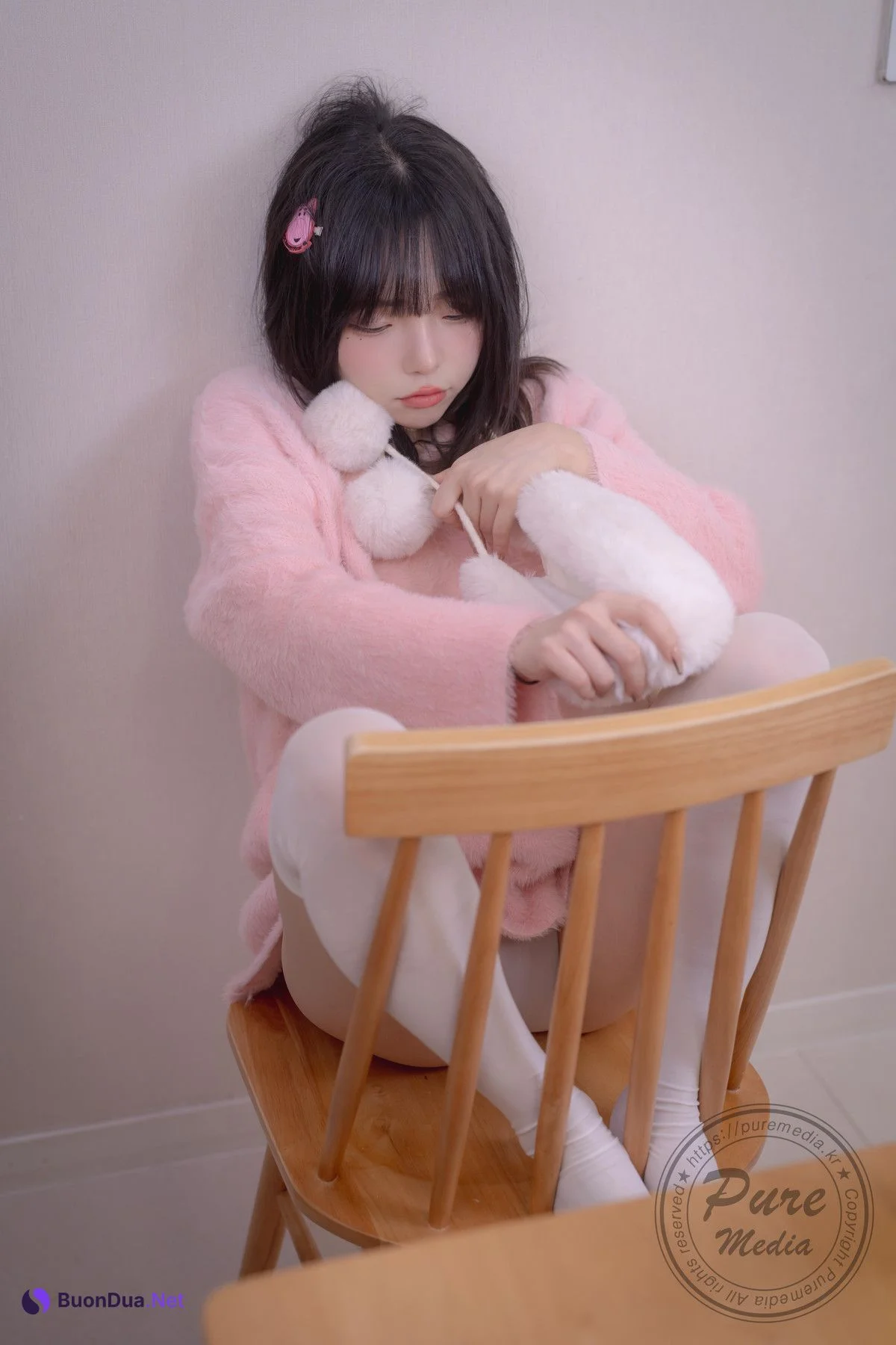 Jelly 젤리, [PURE MEDIA] Vol.266 Cutie Rabbit & Pink Hole Set.02 - Photo 8