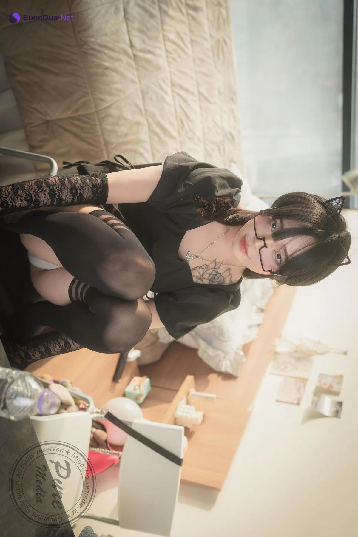Jelly 젤리, [PURE MEDIA] Vol.272 Cute Girl’s Xex Boudoir Set.01 - Photo 4