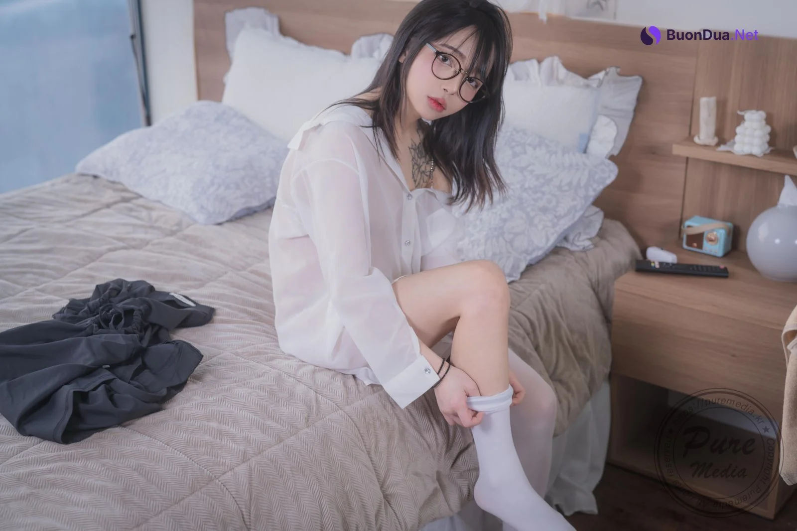 Jelly 젤리, PURE MEDIA Vol.272 Cute Girl’s Xex Boudoir Set.04 - รูปภาพ 2