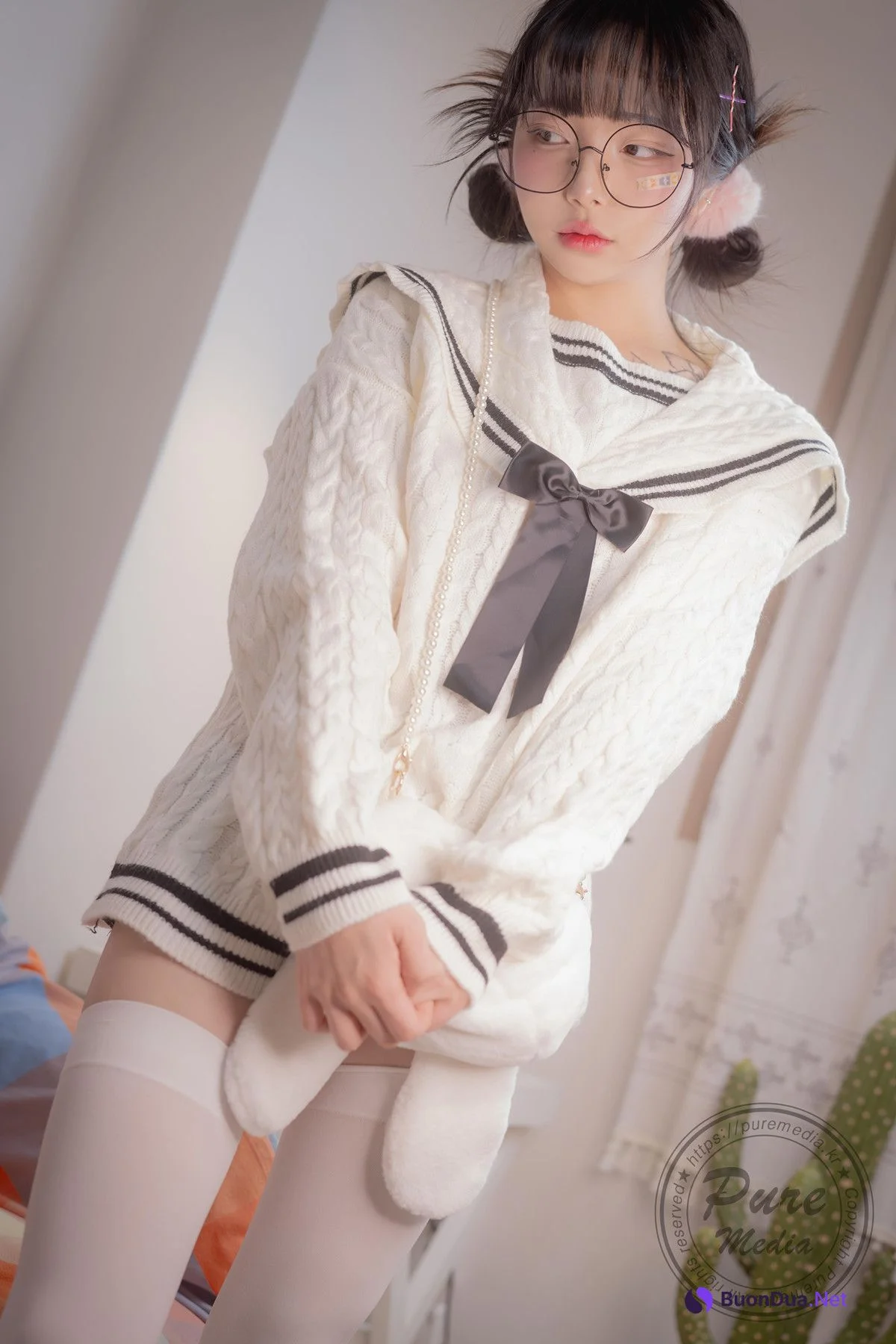 Jelly 젤리, PURE MEDIA Vol.276 Girl Trapped in a Rooftop Room Set.01 - รูปภาพ 11