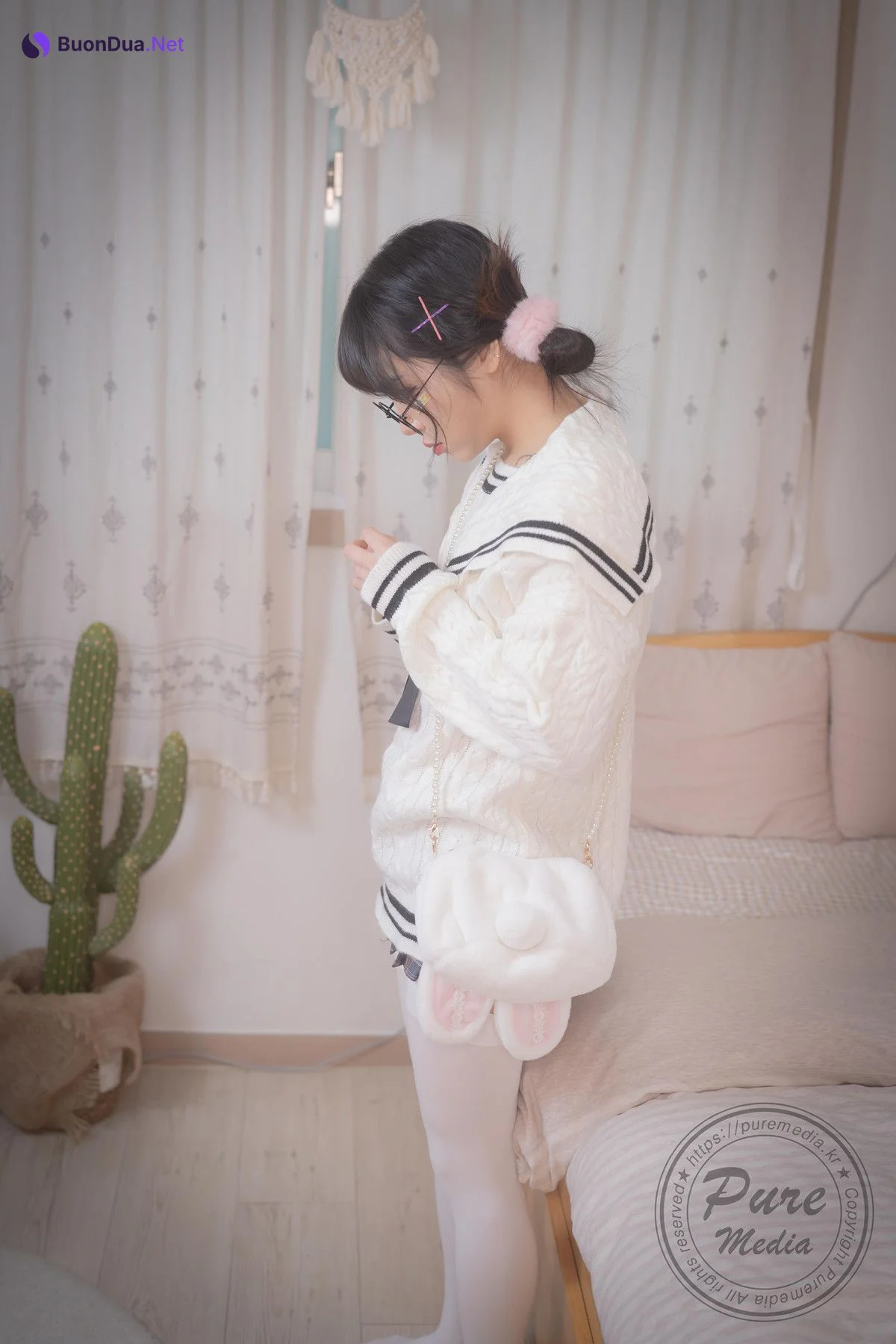 Jelly 젤리, PURE MEDIA Vol.276 Girl Trapped in a Rooftop Room Set.01 - รูปภาพ 2