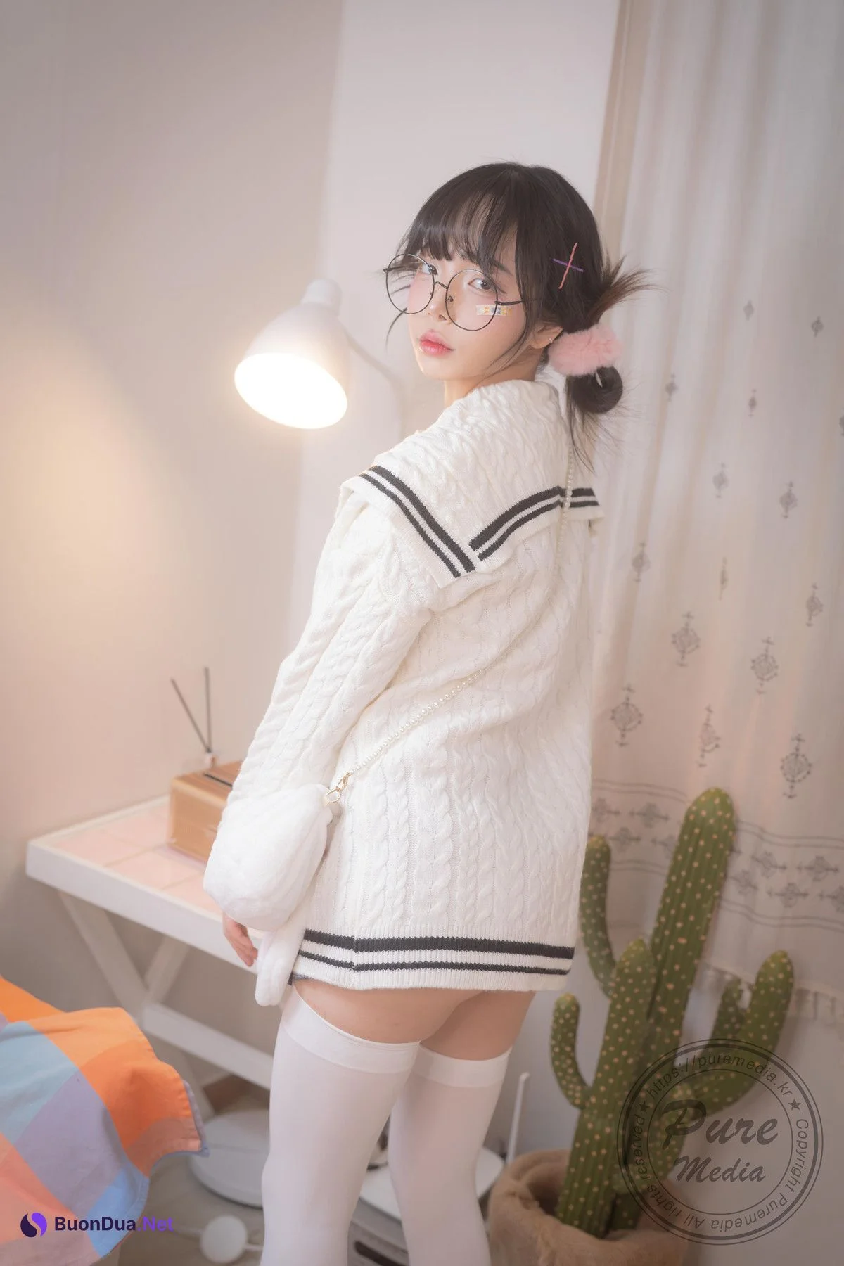 Jelly 젤리, PURE MEDIA Vol.276 Girl Trapped in a Rooftop Room Set.01 - รูปภาพ 3
