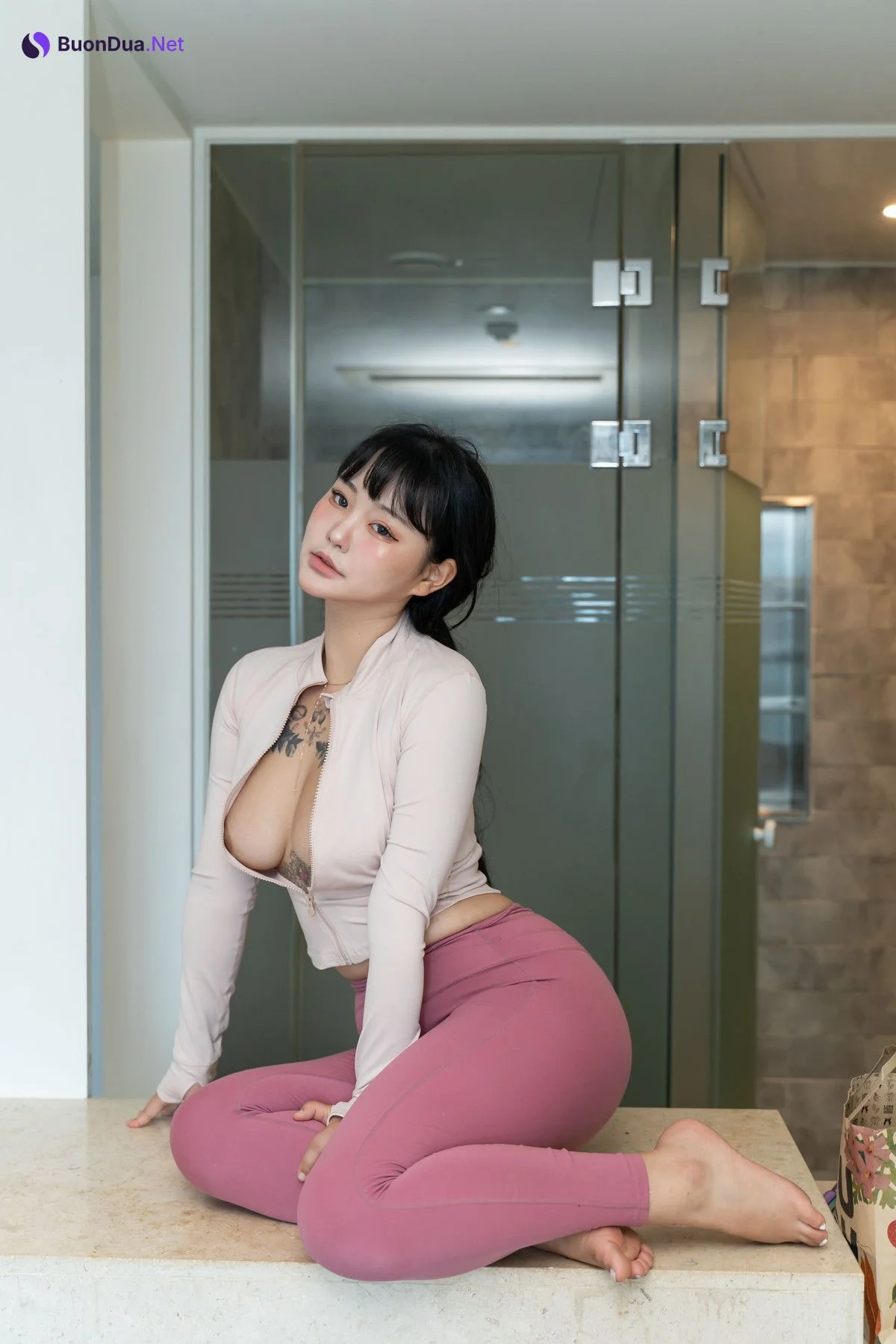 Jeon BoYeon 전보연, [Patreon] Nude Leggings - Photo 17