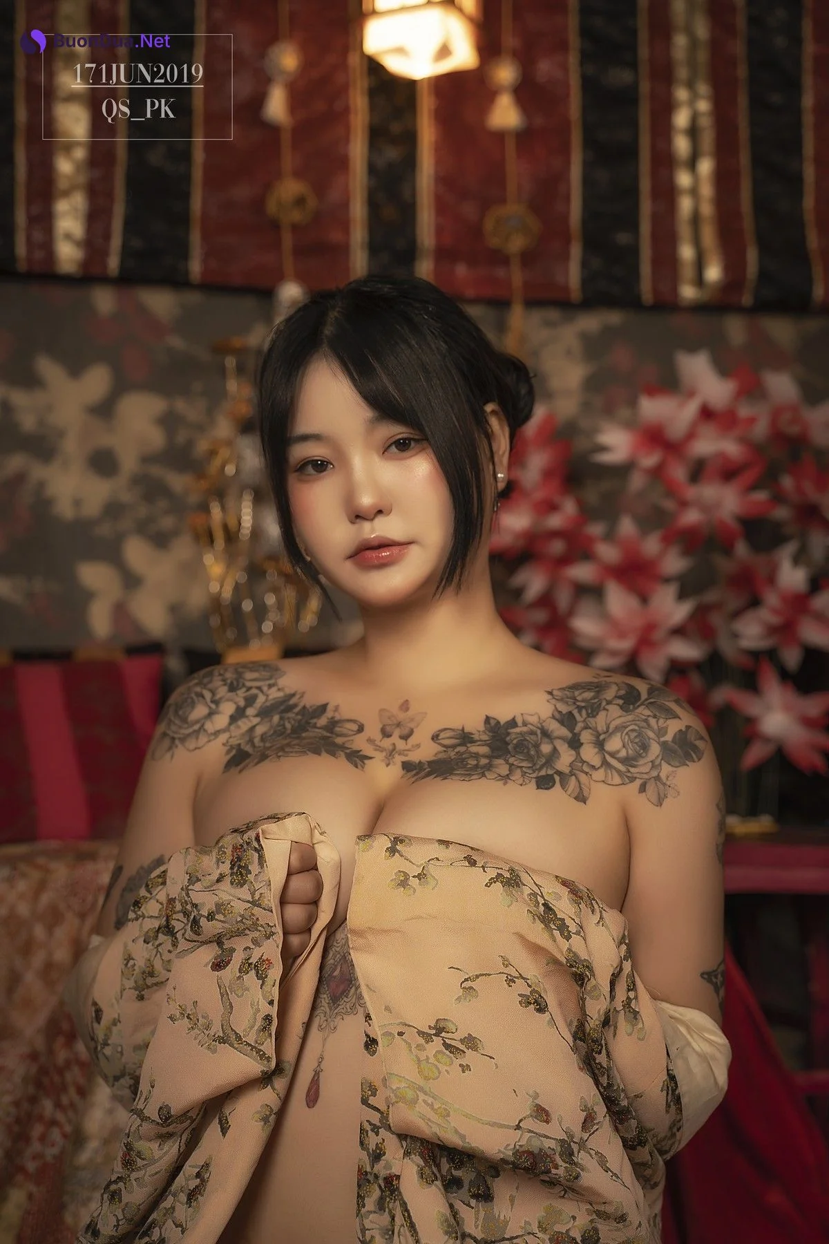 Jeon BoYeon 전보연, [SAINT Photolife] BoYeon Yukata Set.01 - Photo 17
