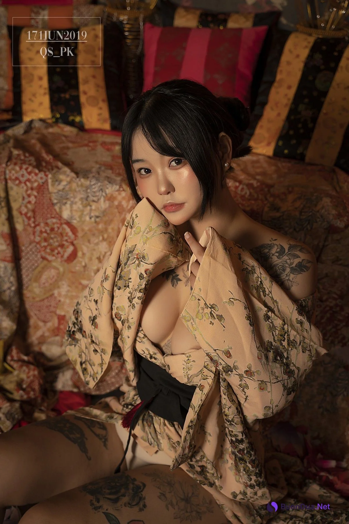 Jeon BoYeon 전보연, [SAINT Photolife] BoYeon Yukata Set.01 - Photo 8