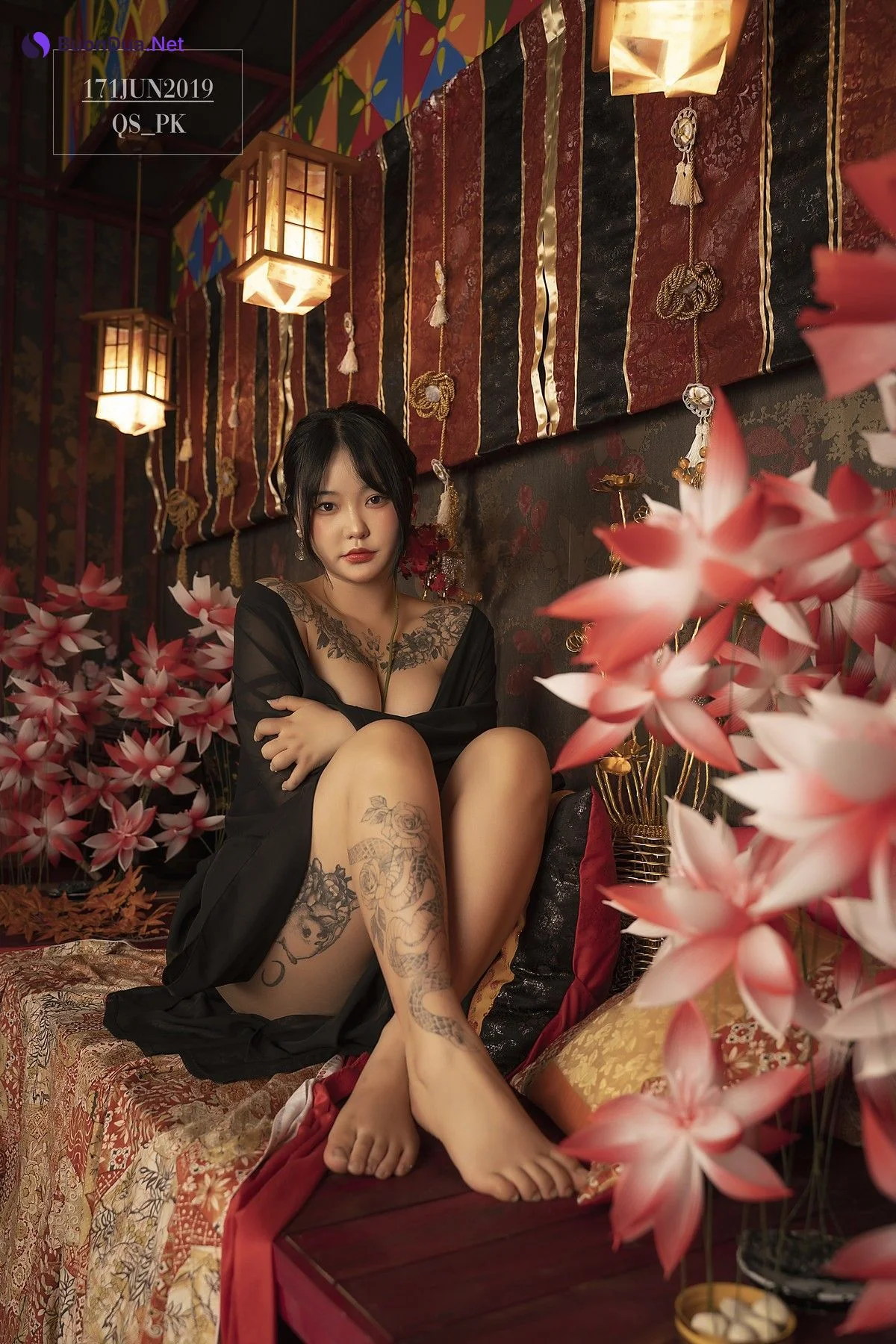 Jeon BoYeon 전보연, [SAINT Photolife] BoYeon Yukata Set.02 - Photo 9