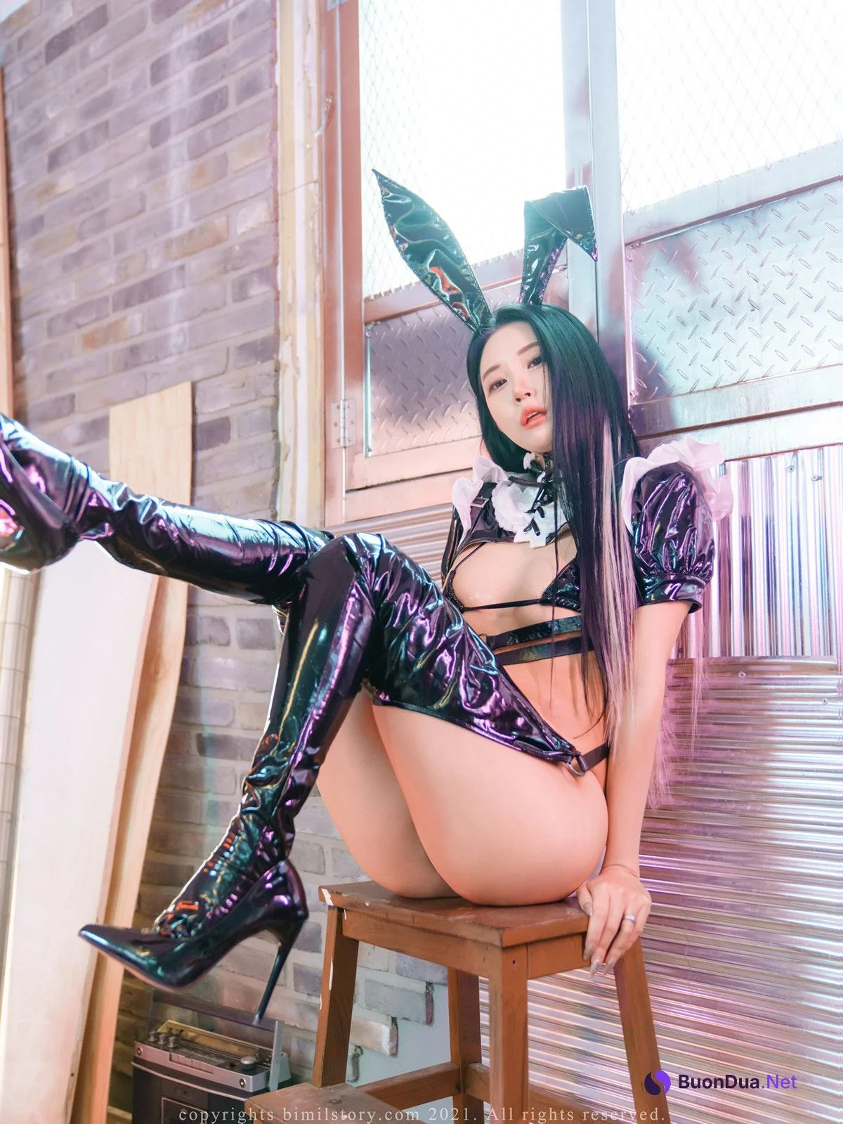 Jeong Bomi 정보미, Bimilstory Vol.03 ‘Sexy Bunny Girl Maid’ Set.02 - Photo 17