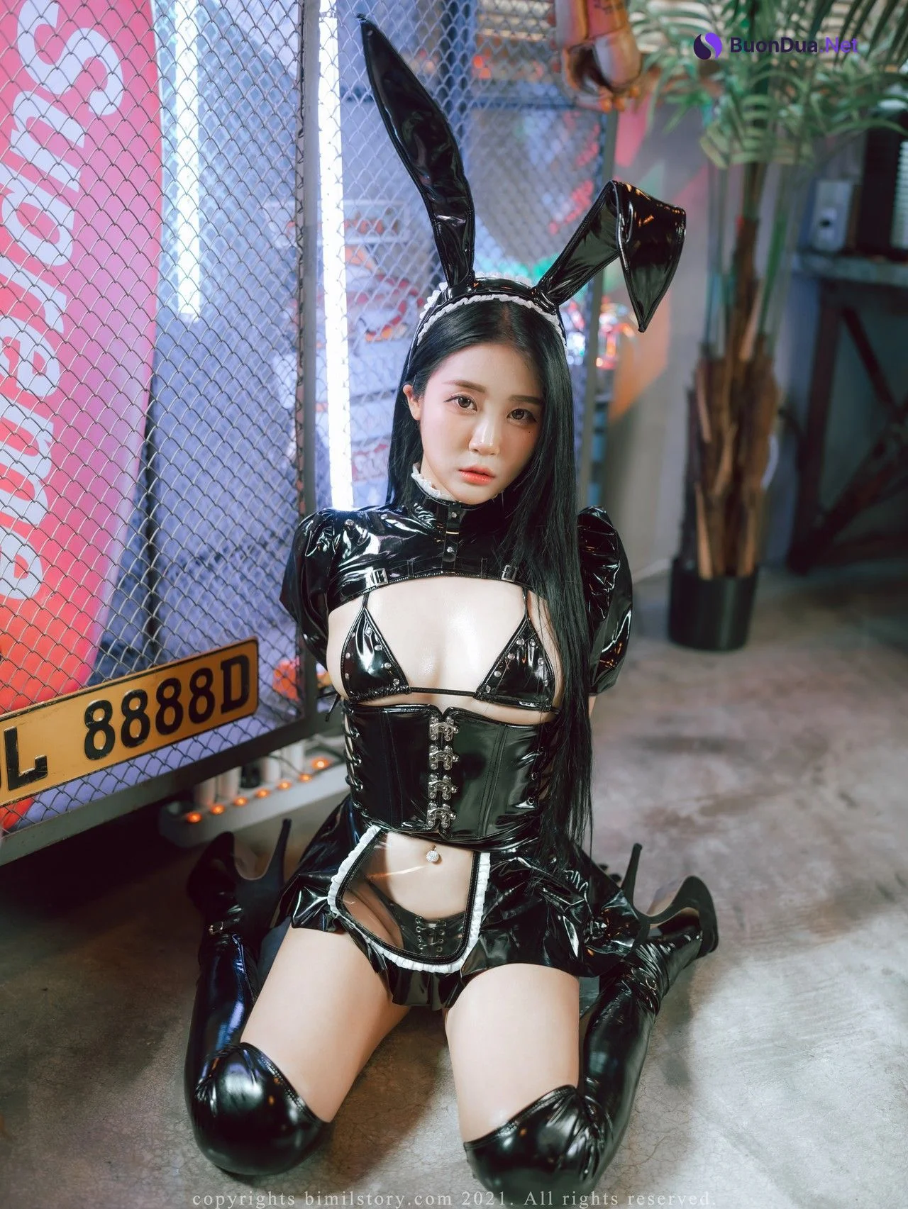 Jeong Bomi 정보미, [Bimilstory] Vol.07 Dark maid – Set.01 - Photo 6