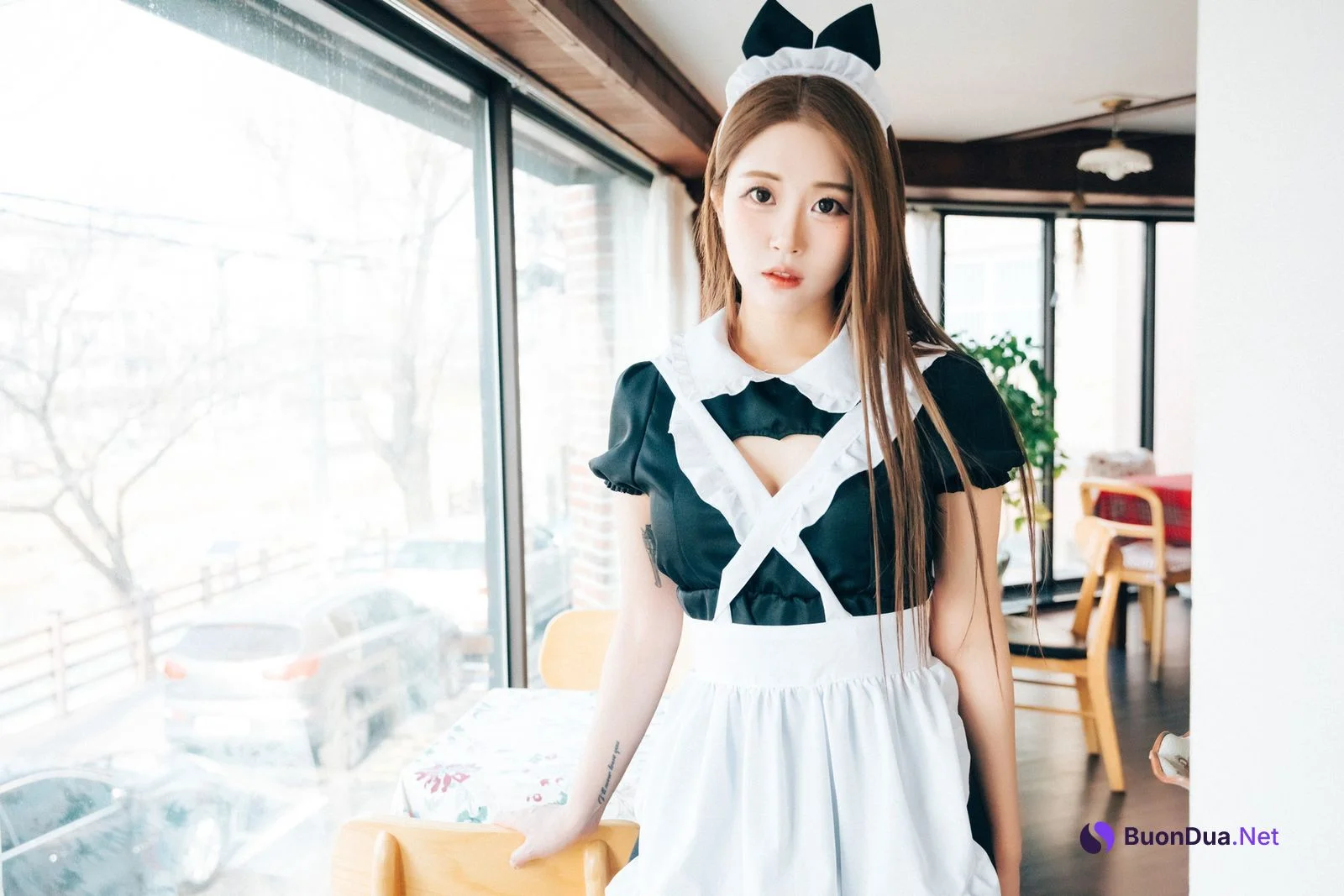 Jeong Bomi 정보미, [Loozy] Maid Cafe +S.Ver Set.01 - Photo 13