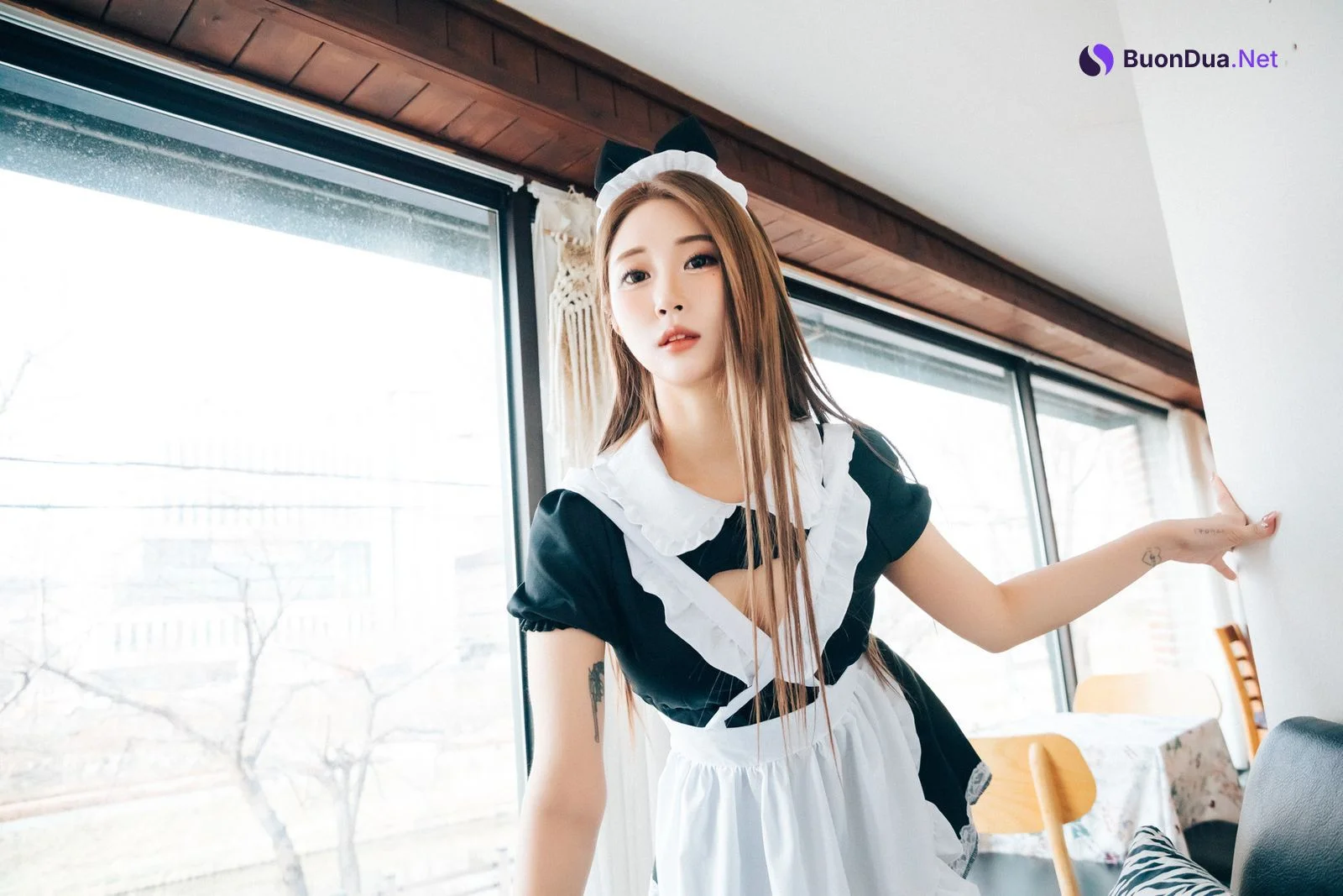 Jeong Bomi 정보미, [Loozy] Maid Cafe +S.Ver Set.01 - Photo 14