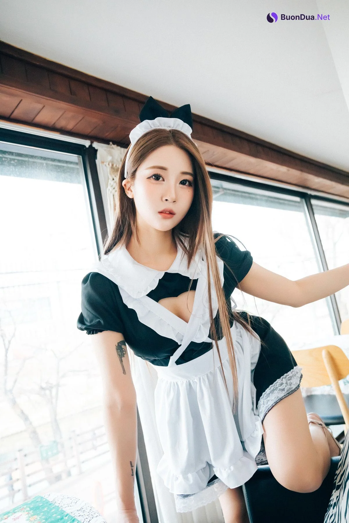 Jeong Bomi 정보미, [Loozy] Maid Cafe +S.Ver Set.01 - Photo 16