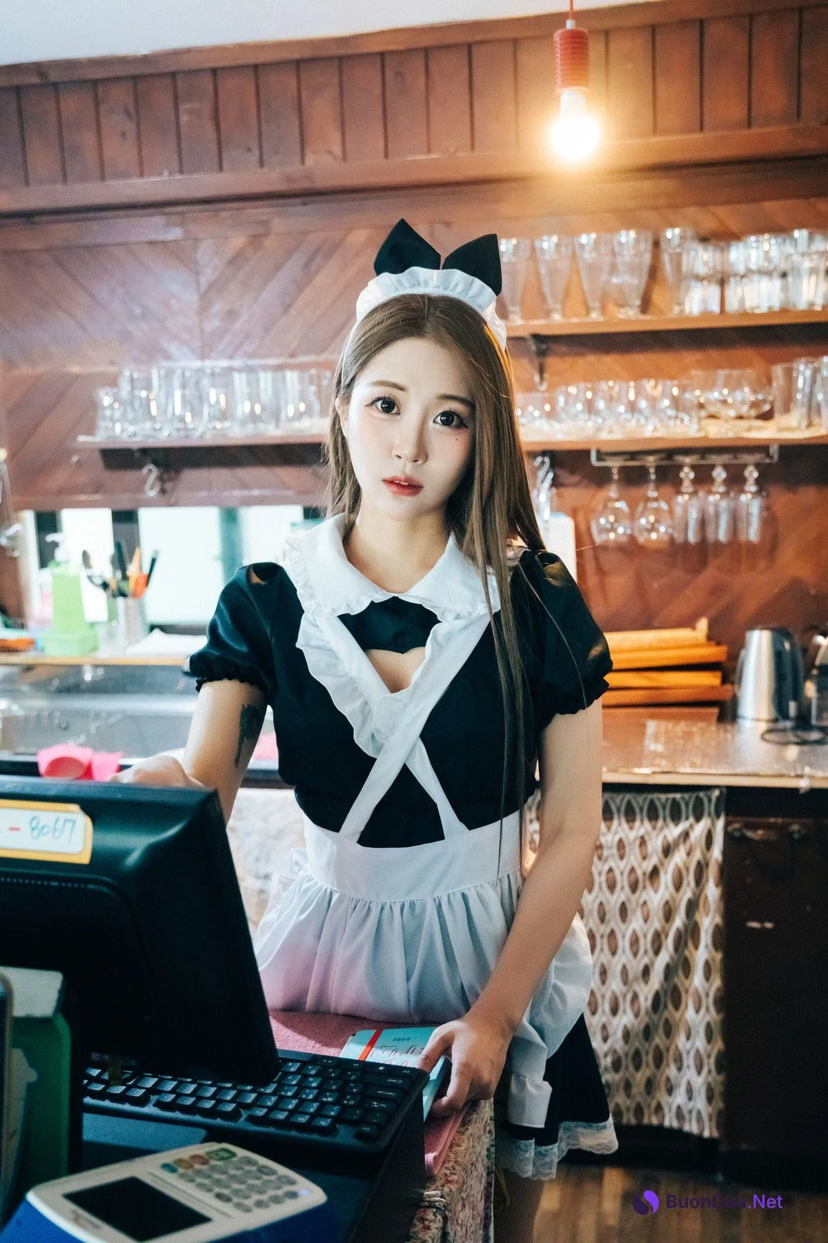 Jeong Bomi 정보미, [Loozy] Maid Cafe +S.Ver Set.03 - Photo 2