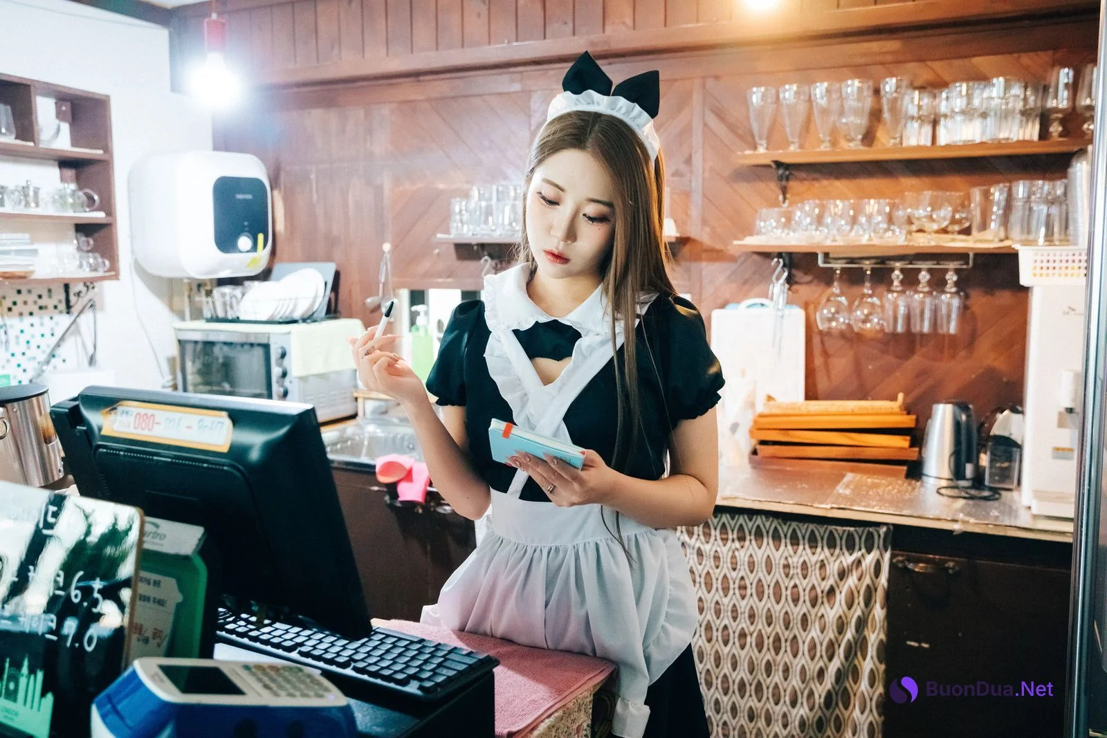 Jeong Bomi 정보미, [Loozy] Maid Cafe +S.Ver Set.03 - Photo 3