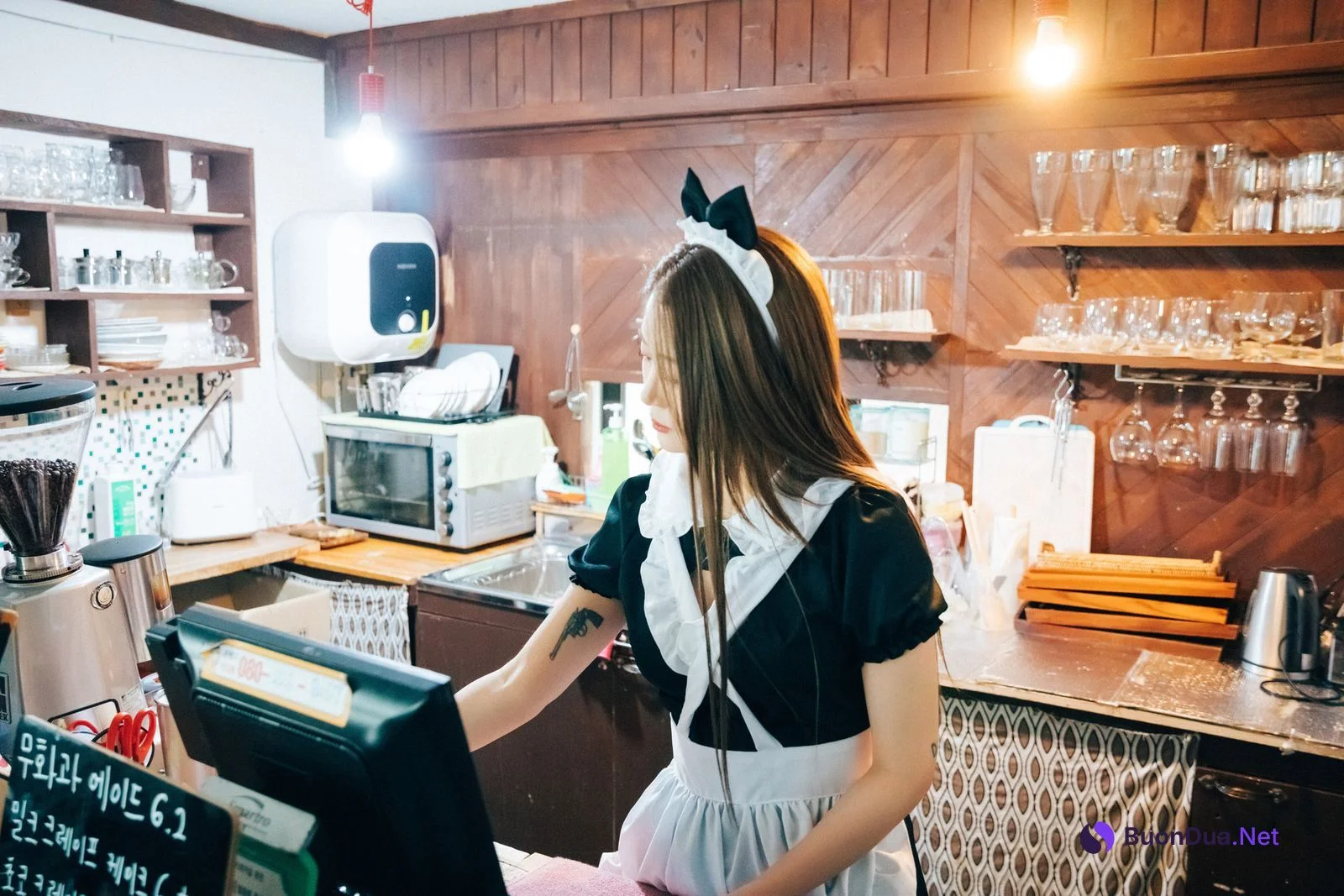 Jeong Bomi 정보미, [Loozy] Maid Cafe +S.Ver Set.03 - Photo 4