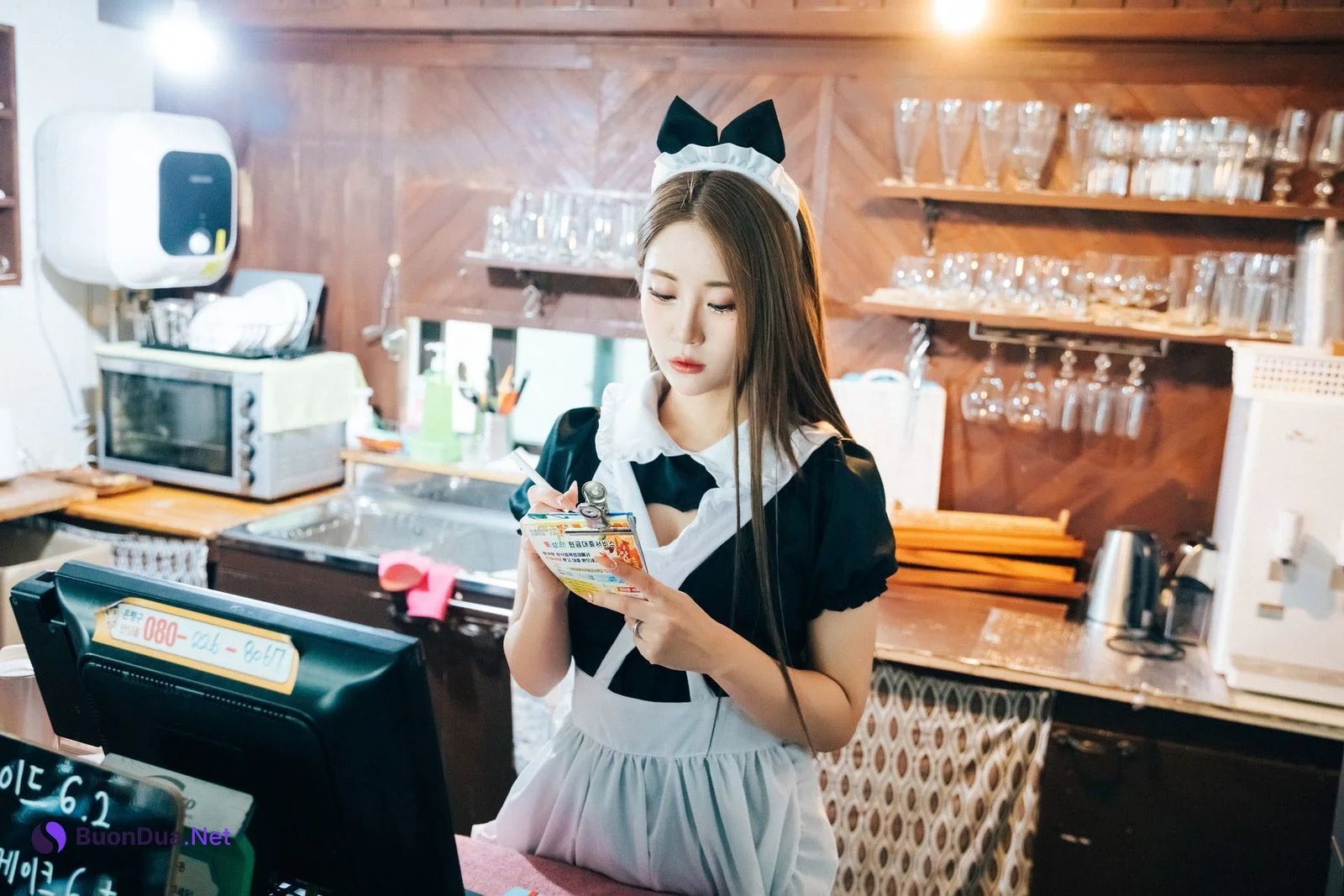 Jeong Bomi 정보미, [Loozy] Maid Cafe +S.Ver Set.03 - Photo 5