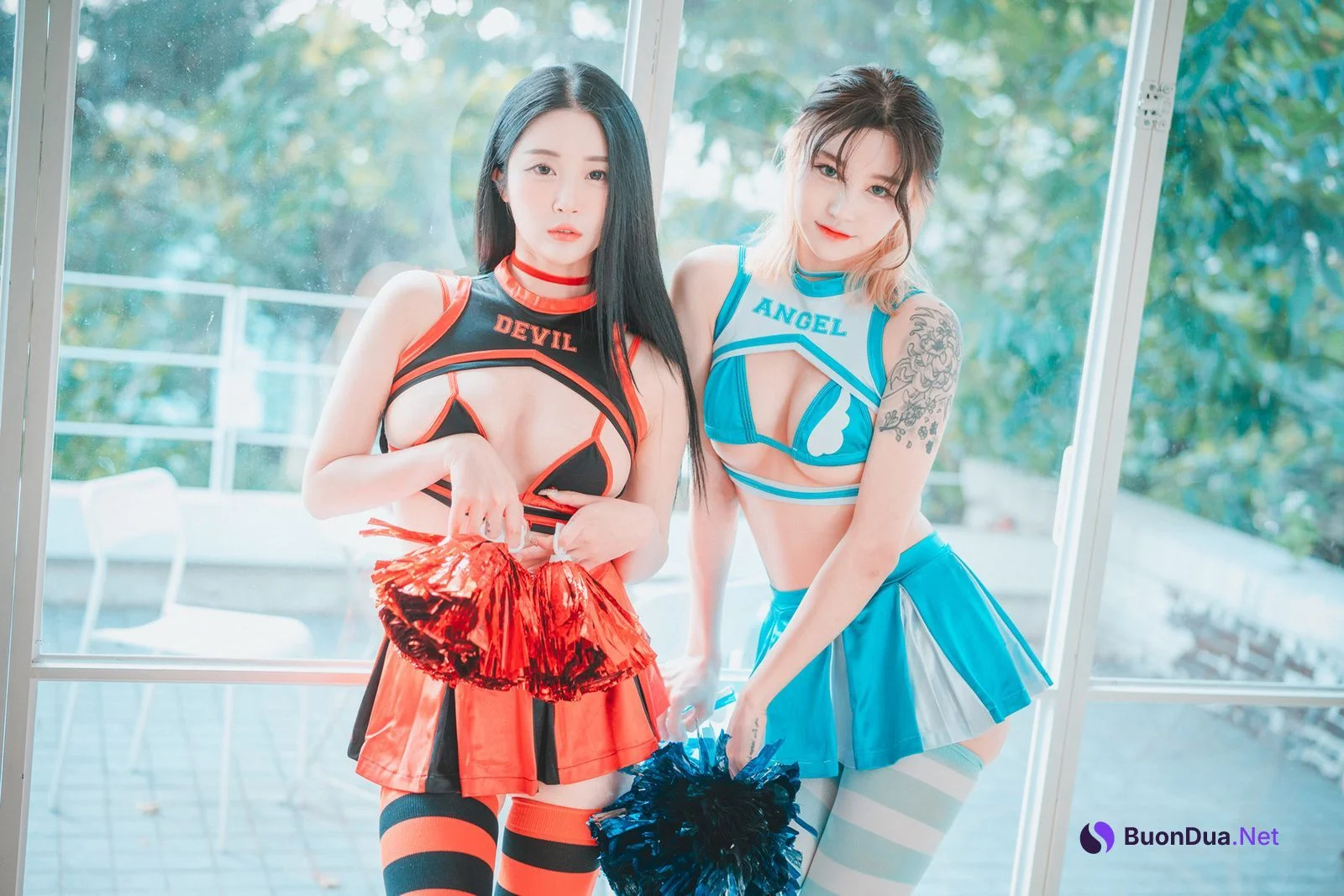 Jeong Bomi 정보미, Taeri 태리, DJAWA ‘Devil 666 & Angel 777’ Set.01 - Photo 4