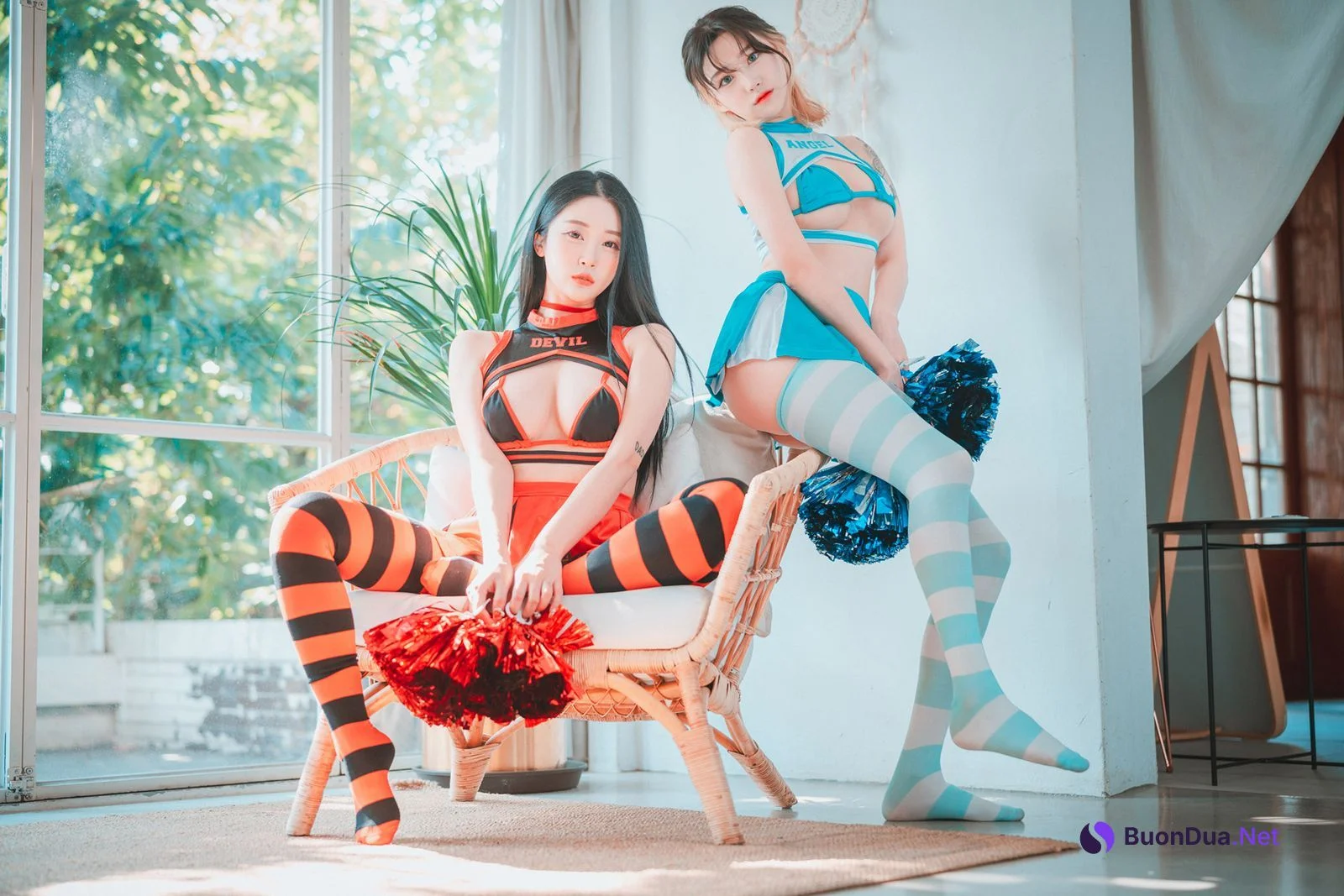 Jeong Bomi 정보미, Taeri 태리, DJAWA ‘Devil 666 & Angel 777’ Set.01 - Photo 7