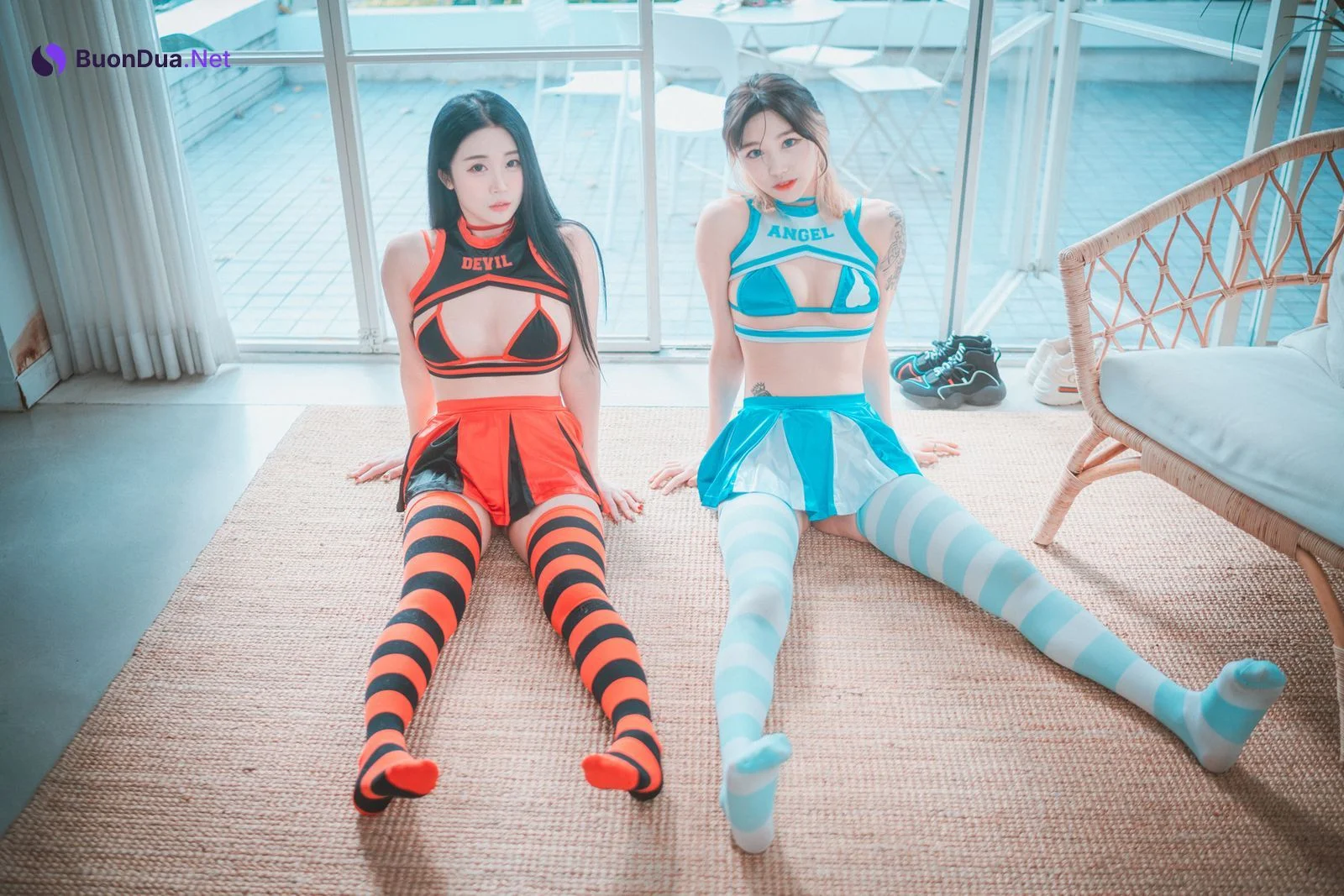 Jeong Bomi 정보미, Taeri 태리, DJAWA ‘Devil 666 & Angel 777’ Set.02 - Photo 14