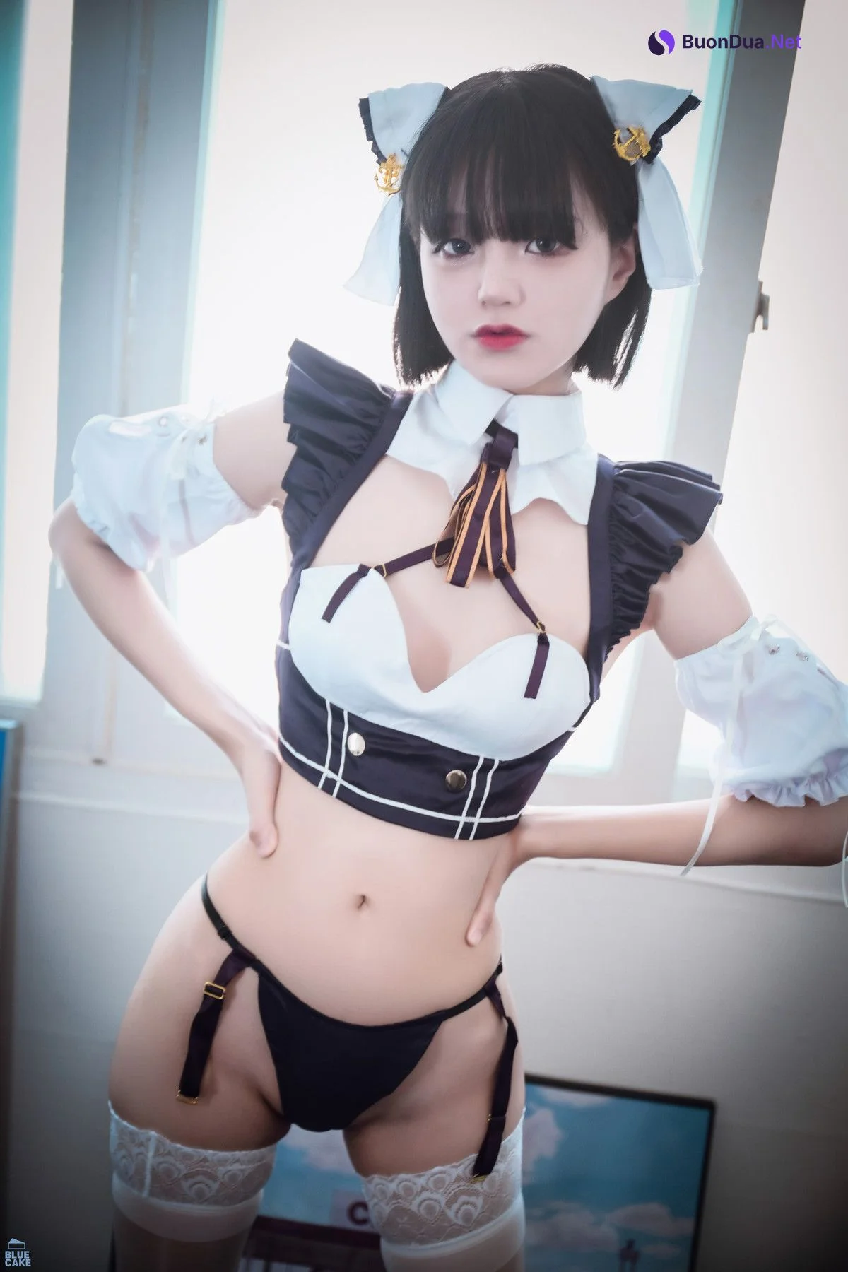 Jeong Jenny 정제니, [BLUECAKE] Maid Cosplay Set.01 - Photo 10