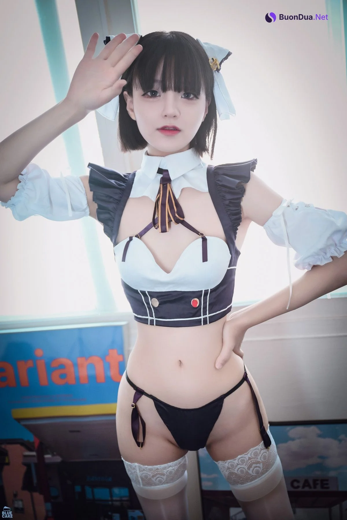 Jeong Jenny 정제니, [BLUECAKE] Maid Cosplay Set.01 - Photo 12