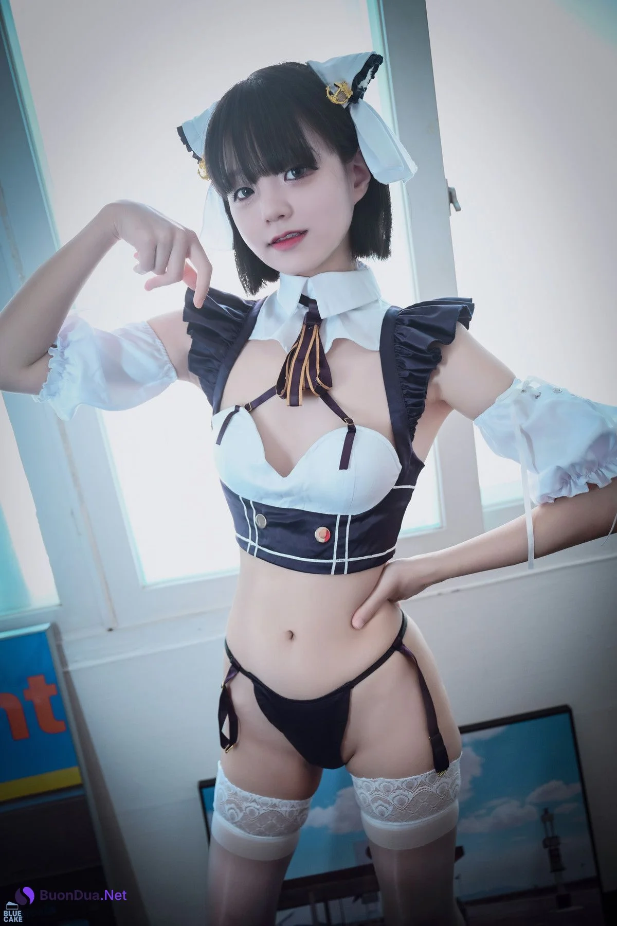 Jeong Jenny 정제니, [BLUECAKE] Maid Cosplay Set.01 - Photo 20