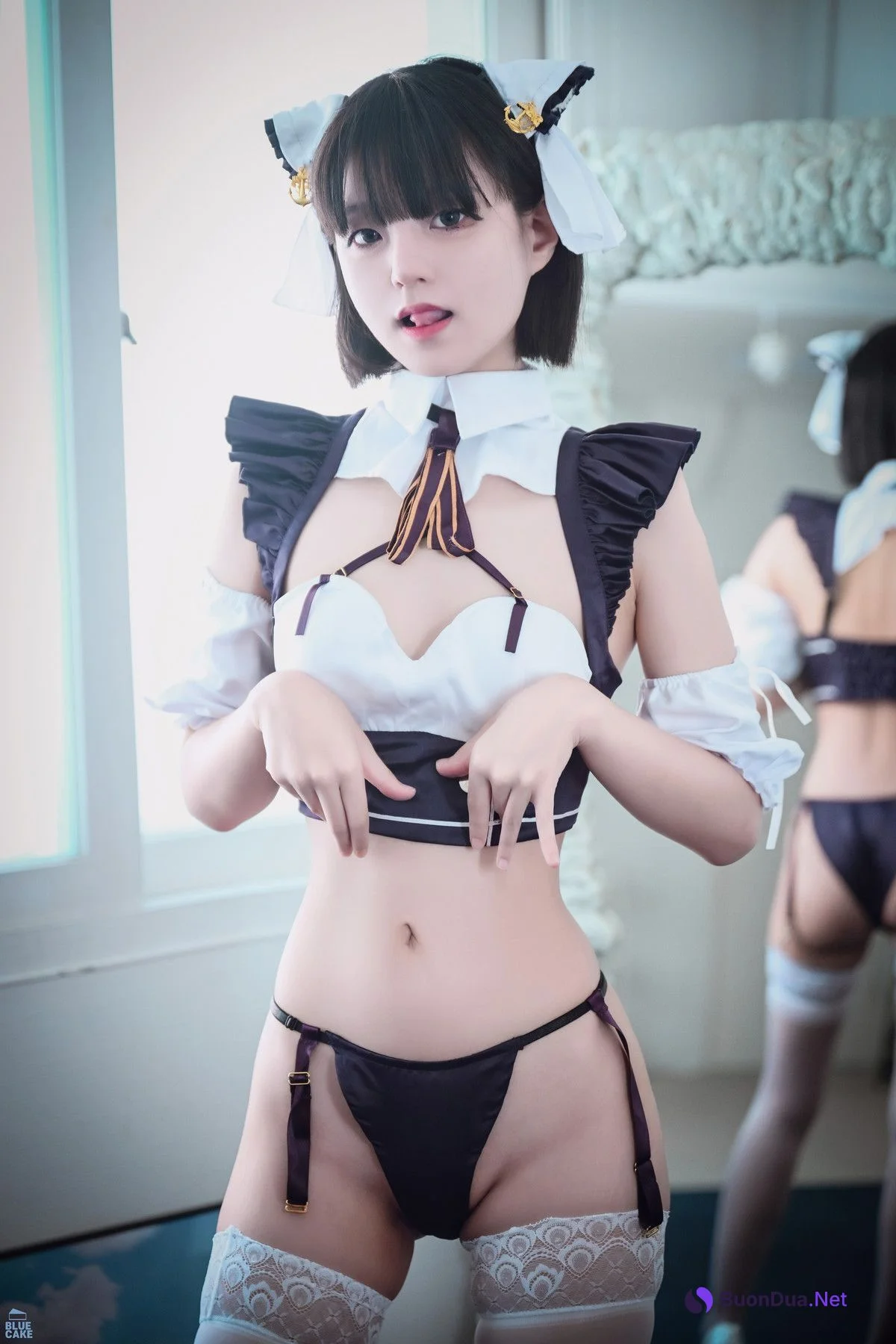 Jeong Jenny 정제니, [BLUECAKE] Maid Cosplay Set.01 - Photo 7