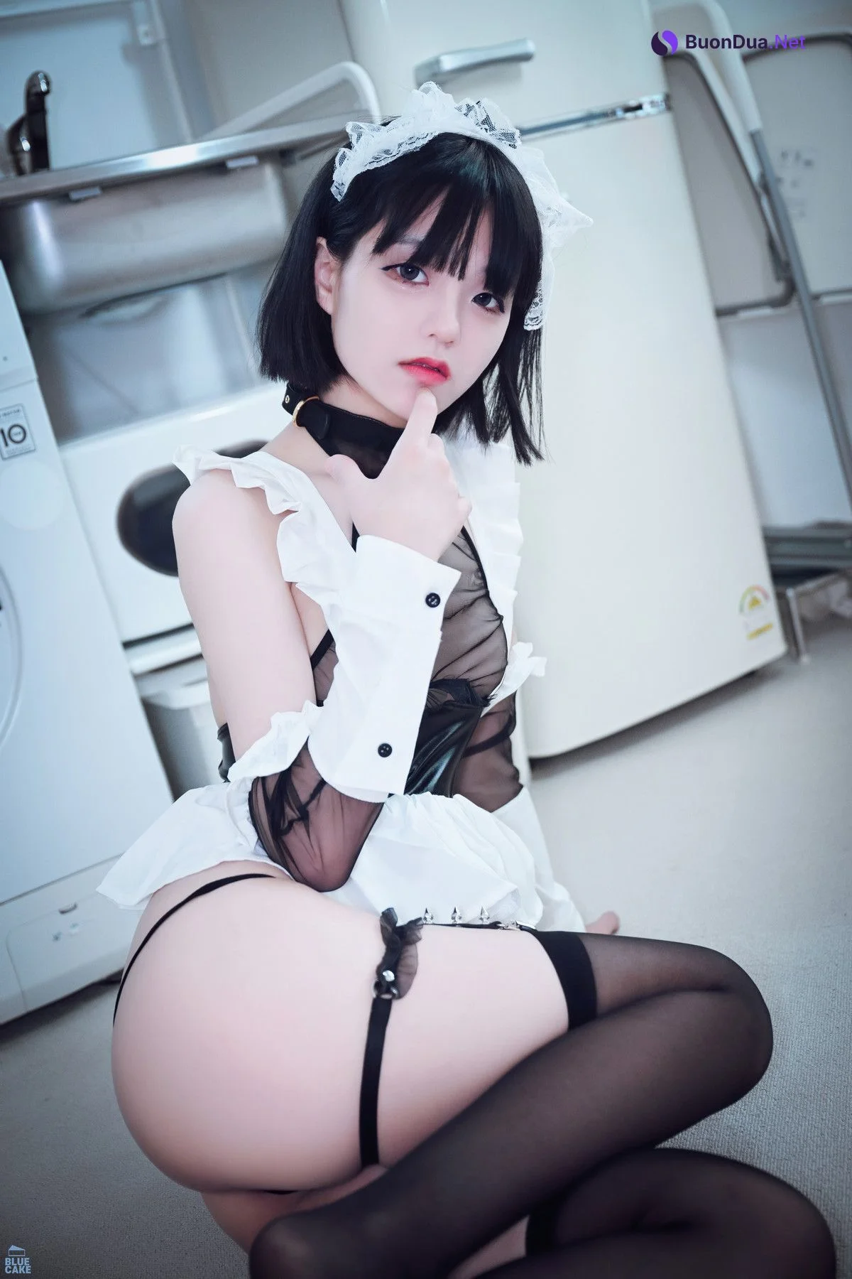 Jeong Jenny 정제니, [BLUECAKE] Maid Cosplay Set.02 - Photo 14