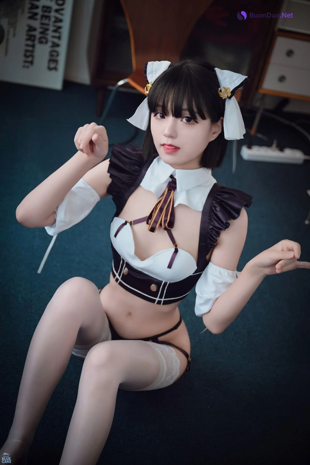 Jeong Jenny 정제니, [BLUECAKE] Maid Cosplay Set.03 - Photo 3