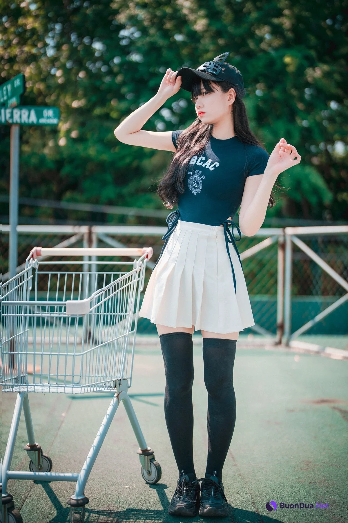 Jeong Jenny 정제니, DJAWA ‘Classic Athletic Girl in Navy Blue’ Set.01 - Photo 7