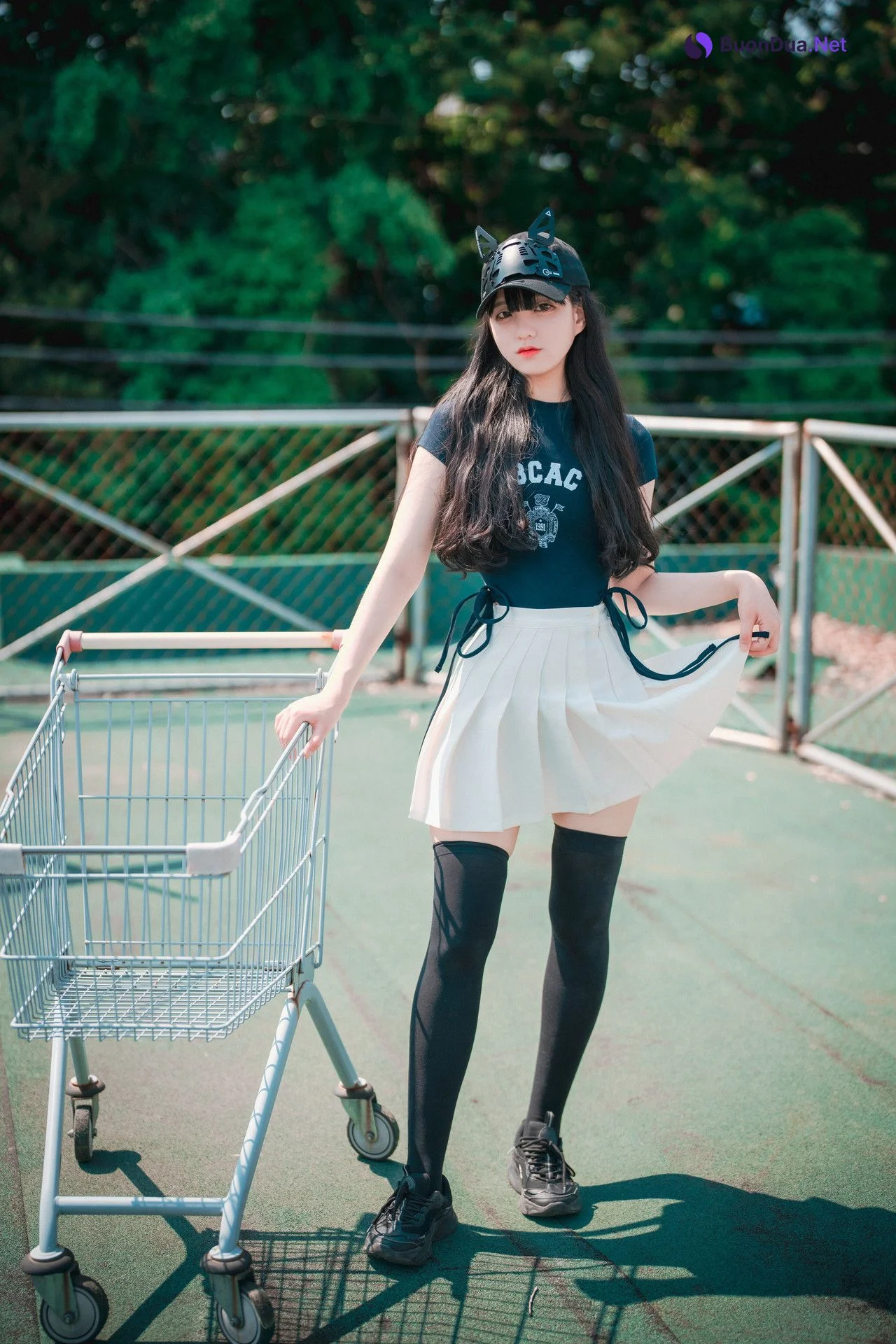 Jeong Jenny 정제니, [DJAWA] Classic Athletic Girl in Navy Blue Set.01 - รูปภาพ 2