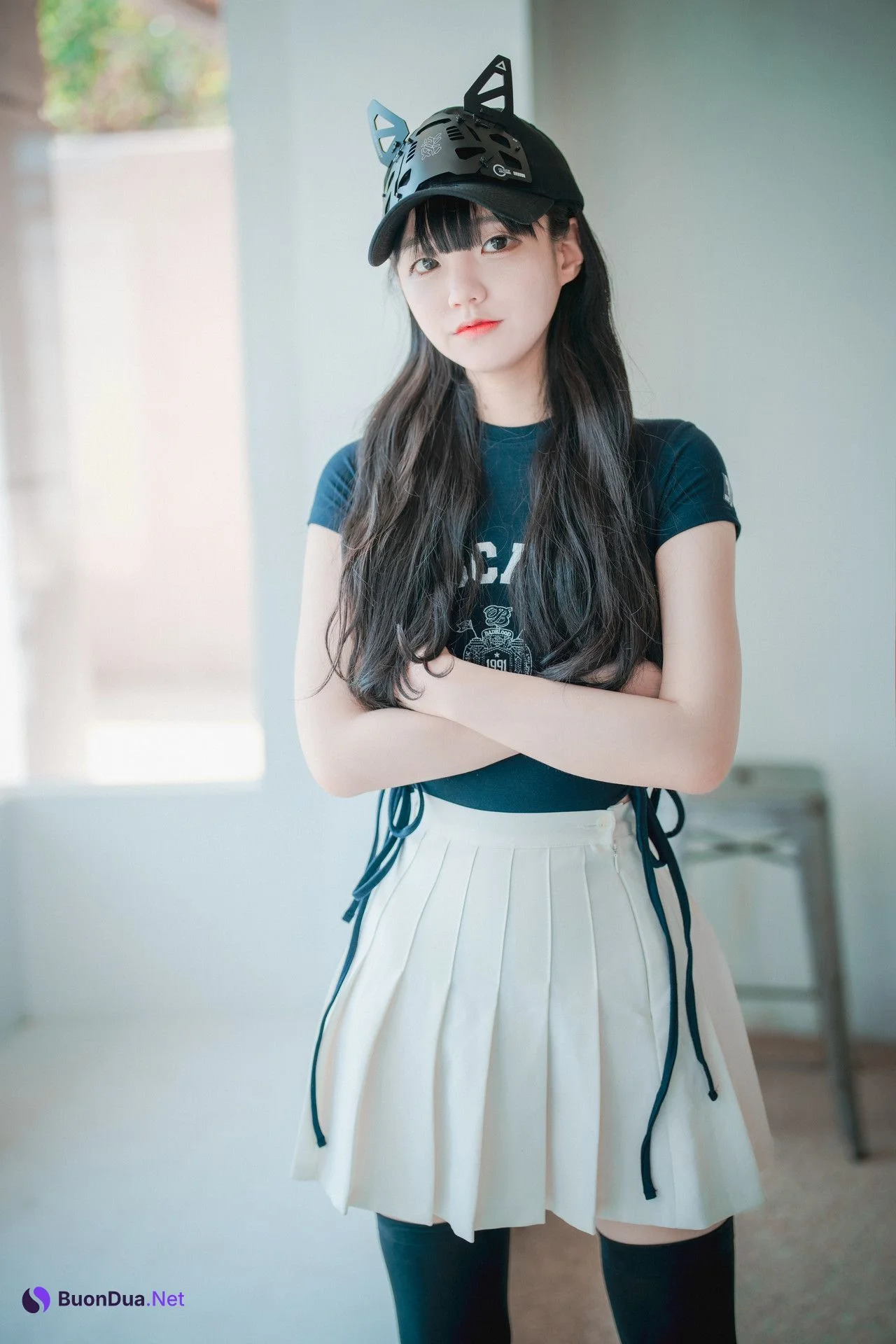 Jeong Jenny 정제니, [DJAWA] Classic Athletic Girl in Navy Blue Set.02 - 사진 18