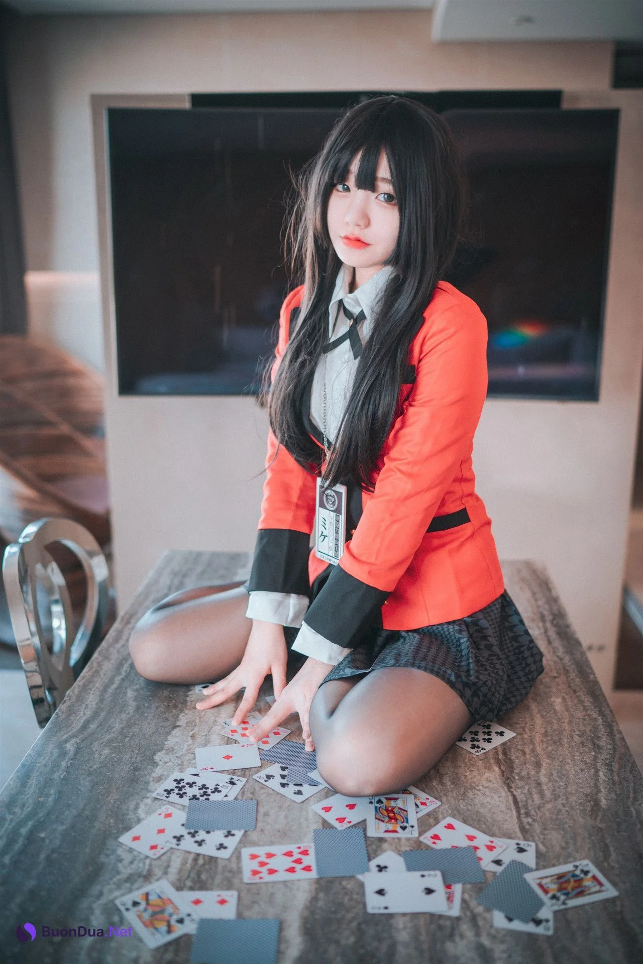 Jeong Jenny 정제니, [DJAWA] Gambling with Yumeko - Photo 3