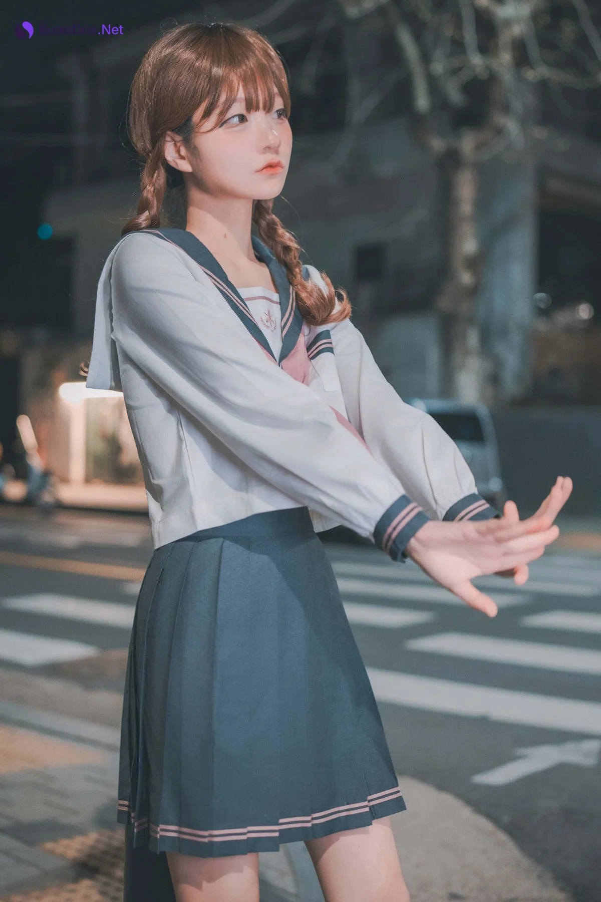 Jeong Jenny 정제니, DJAWA 「Hatsukoi Yozakura」 Set.02 - Photo 12