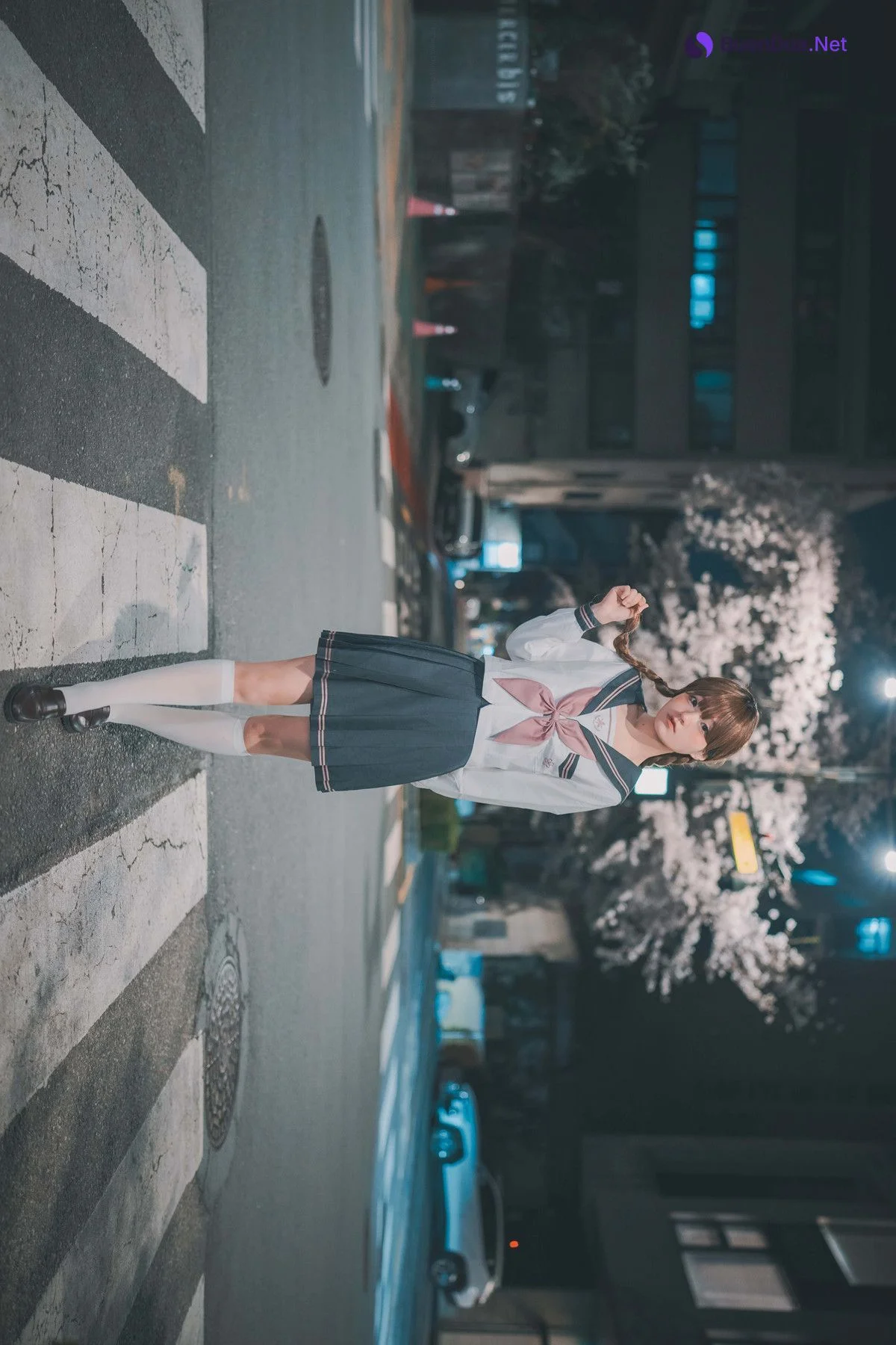 Jeong Jenny 정제니, DJAWA 「Hatsukoi Yozakura」 Set.02 - Photo 4