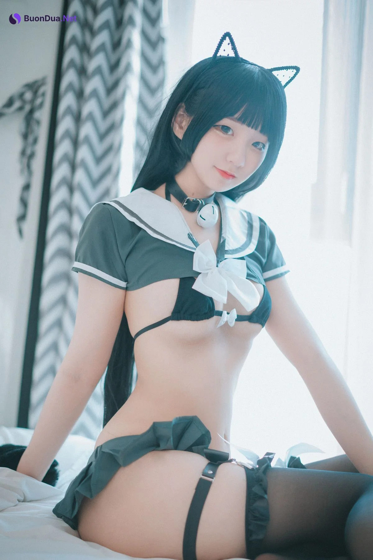 Jeong Jenny 정제니, [DJAWA] Katzenmädchen in Schuluniform - Photo 5
