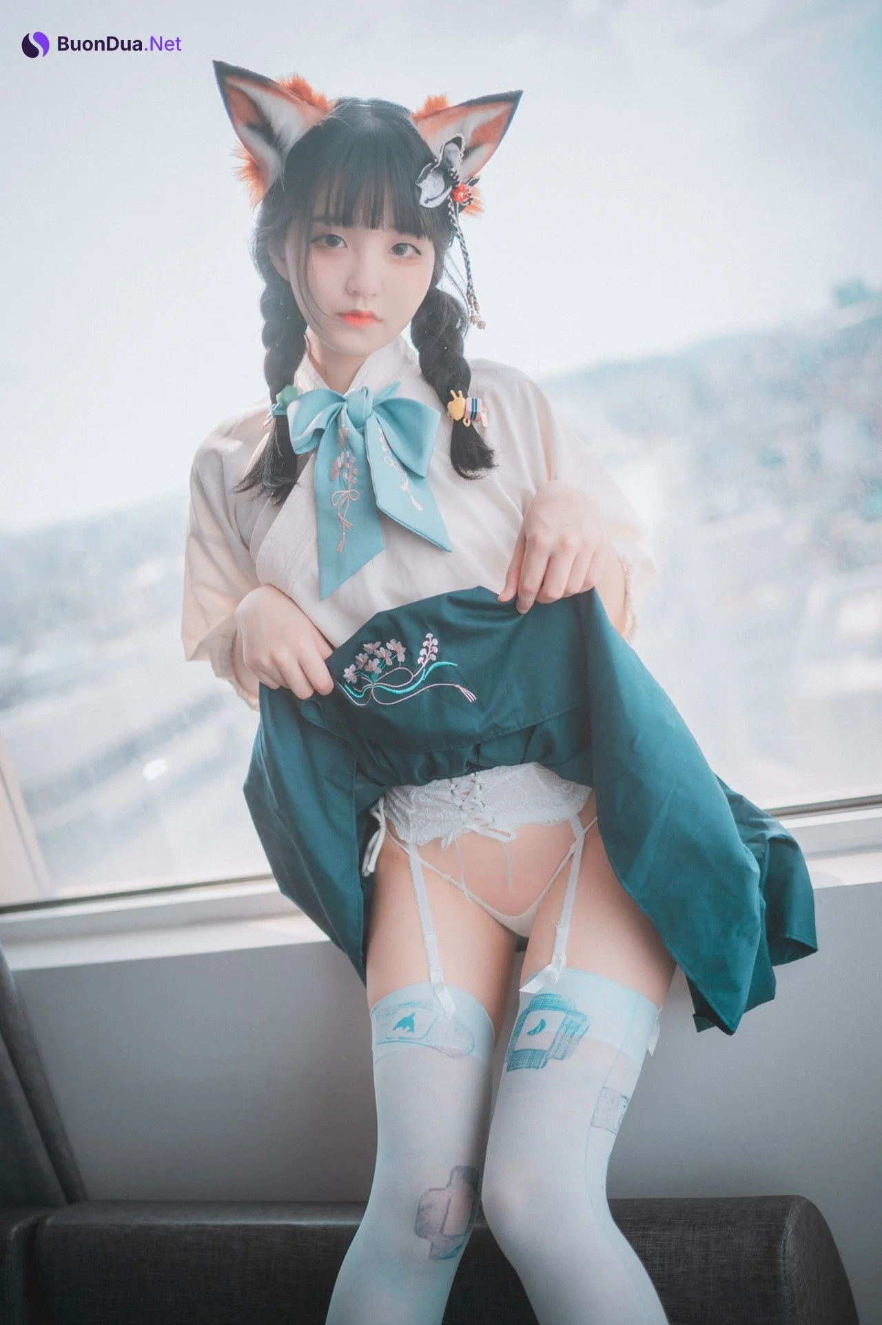 Jeong Jenny 정제니, DJAWA ‘Kitsune in Hanfu’ Set.01 - Photo 4