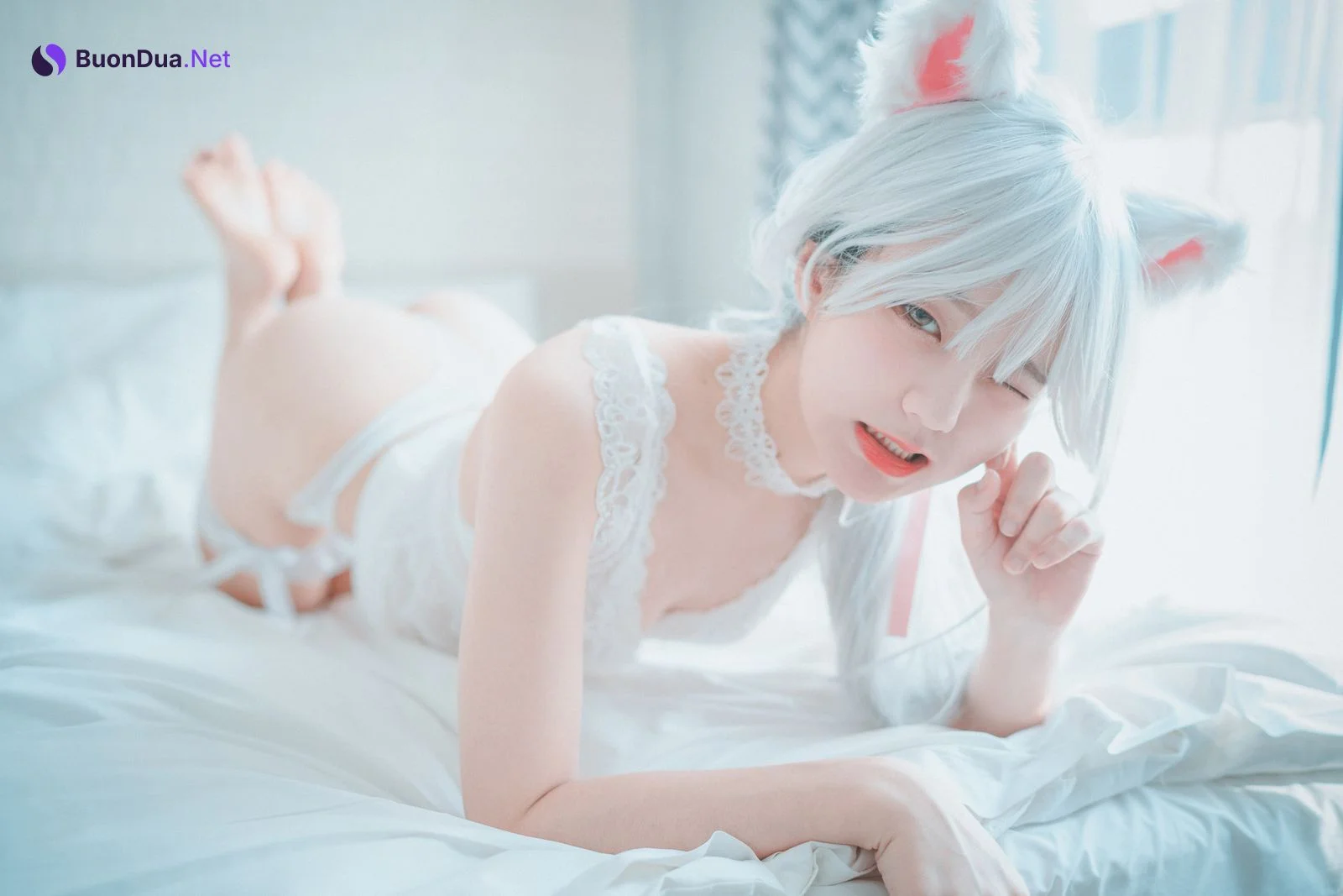 Jeong Jenny 정제니, [DJAWA] Schwarz und Wei Katzenmädchen Set.01 - Photo 12