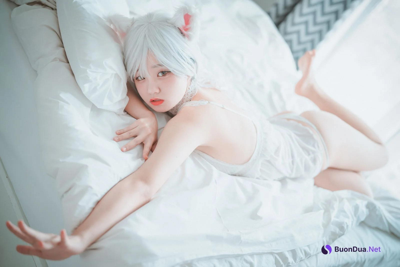 Jeong Jenny 정제니, [DJAWA] Schwarz und Wei Katzenmädchen Set.01 - Photo 16